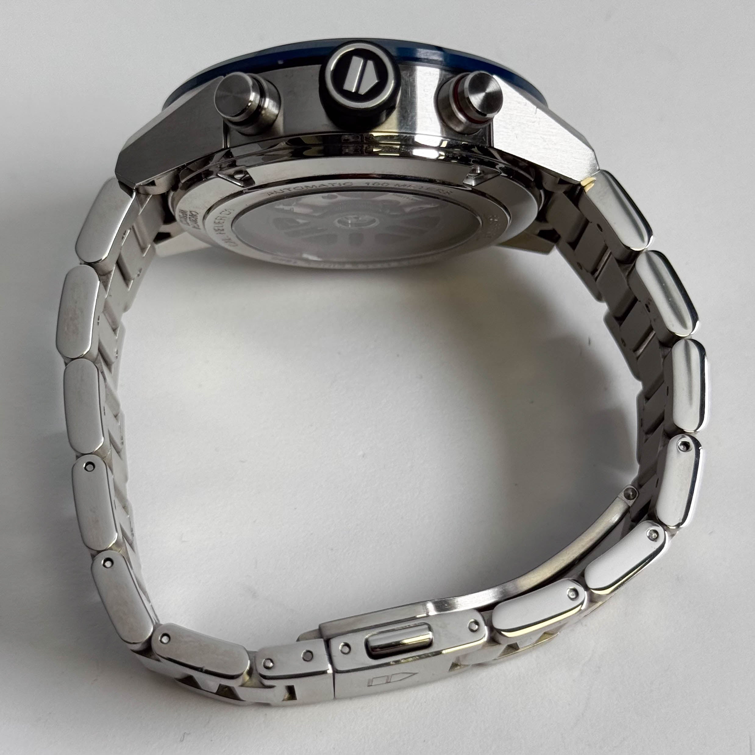 Tag Heuer Carrera 43mm Skeleton Dial Watch Ref# CAR201T.BA0766