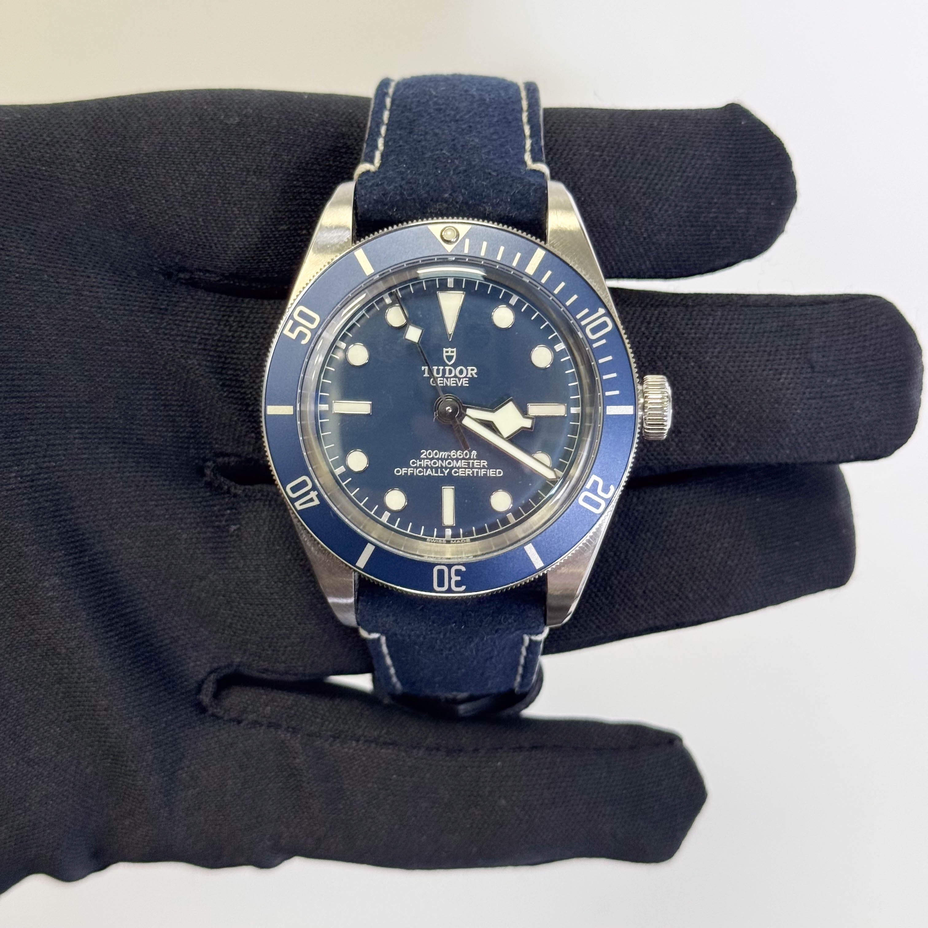 Tudor Black Bay 39mm Blue Dial Watch Ref# 79030B
