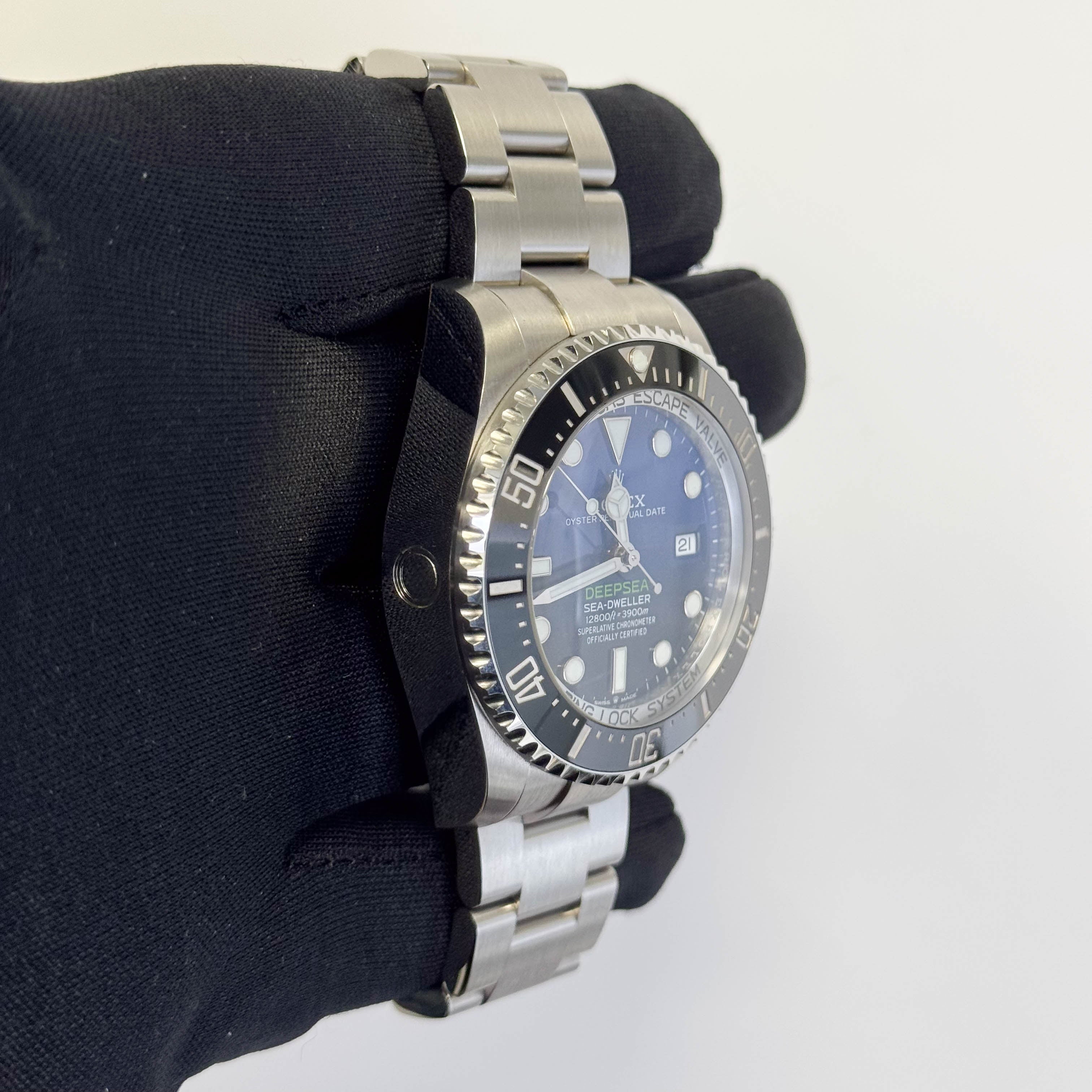 Rolex Sea-Dweller Deepsea 44mm Black/Blue Dial Watch Ref# 126660 - Happy Jewelers Fine Jewelry Lifetime Warranty