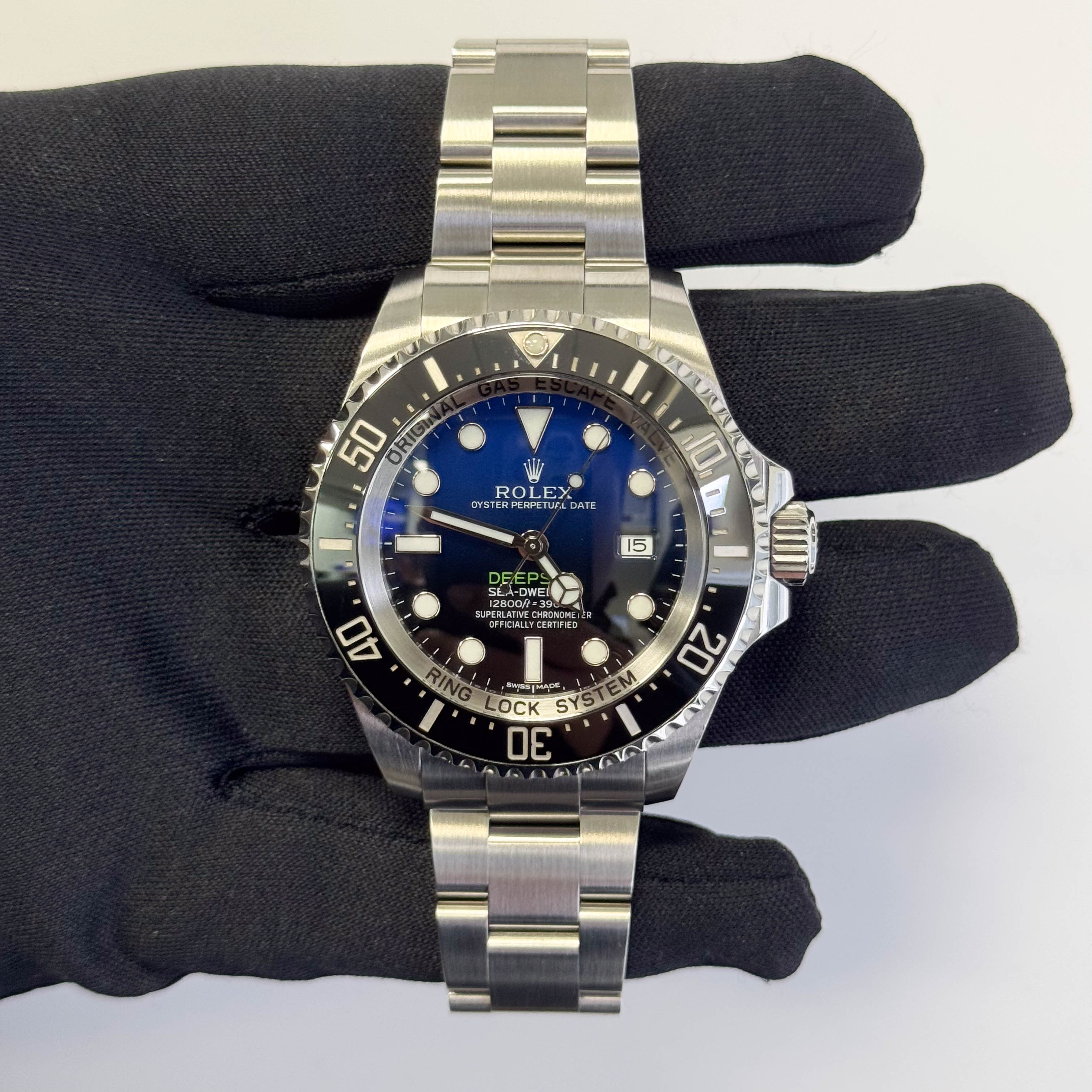 Rolex Sea-Dweller Deepsea 44mm Black/Blue Dial Watch Ref# 126660 - Happy Jewelers Fine Jewelry Lifetime Warranty