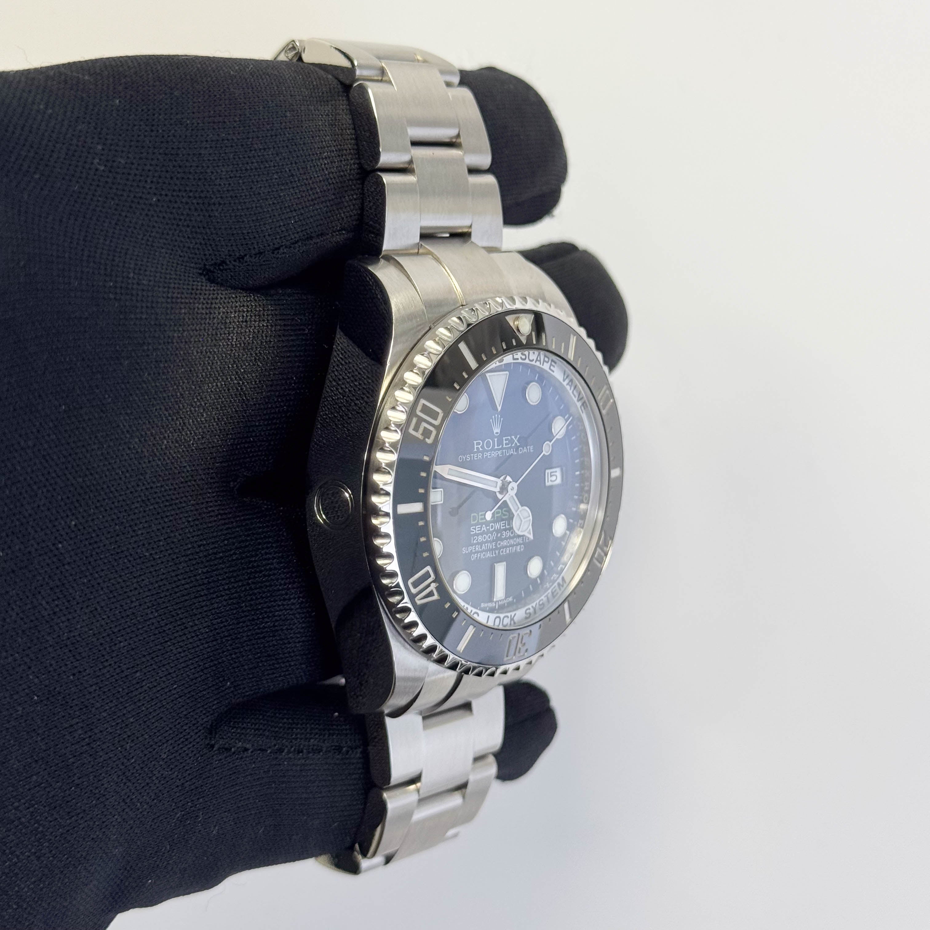 Rolex Sea-Dweller Deepsea 44mm Black/Blue Dial Watch Ref# 126660 - Happy Jewelers Fine Jewelry Lifetime Warranty
