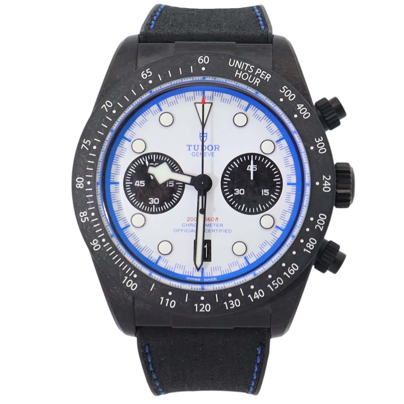 Tudor Black Bay 42mm White Dial Watch Ref# 79377KN - Happy Jewelers Fine Jewelry Lifetime Warranty