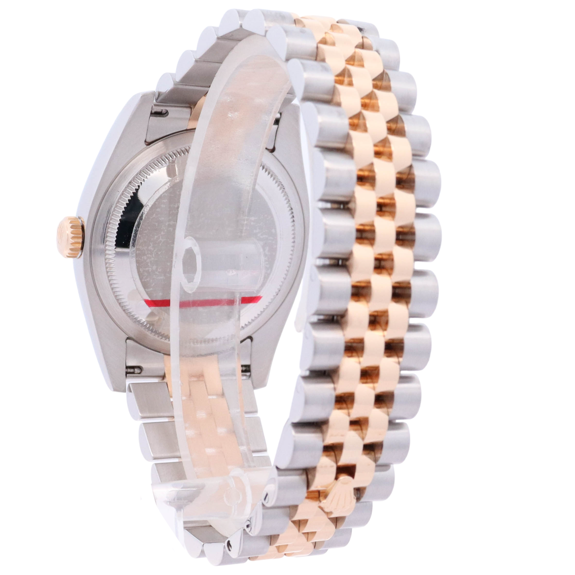 Rolex Datejust 36mm Yellow Gold & Steel White Jubilee Diamond Dial Watch Reference# 116233 - Happy Jewelers Fine Jewelry Lifetime Warranty