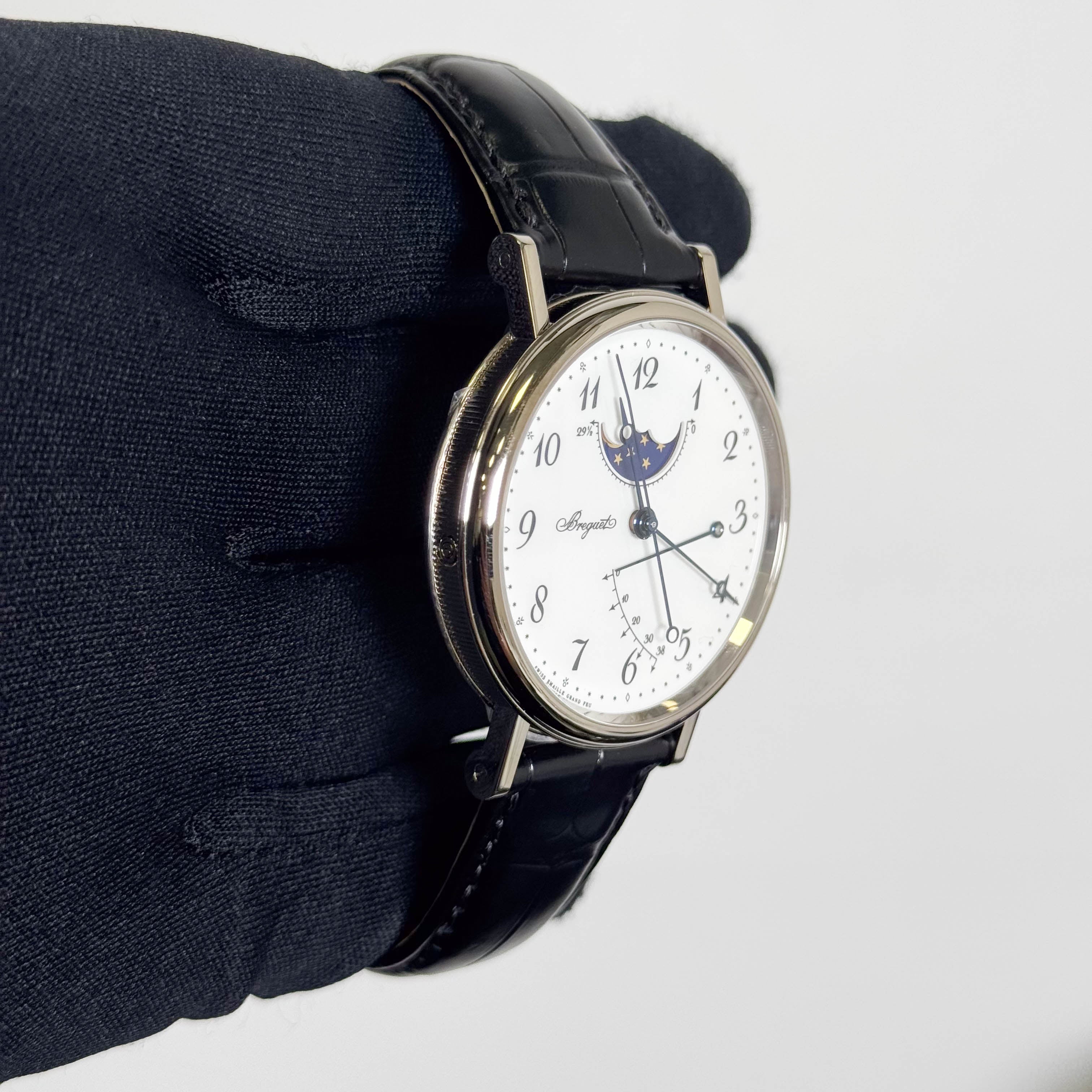 Breguet Classique 7787 39mm White Dial Watch Ref# 7787BB/29/9V6 - Happy Jewelers Fine Jewelry Lifetime Warranty
