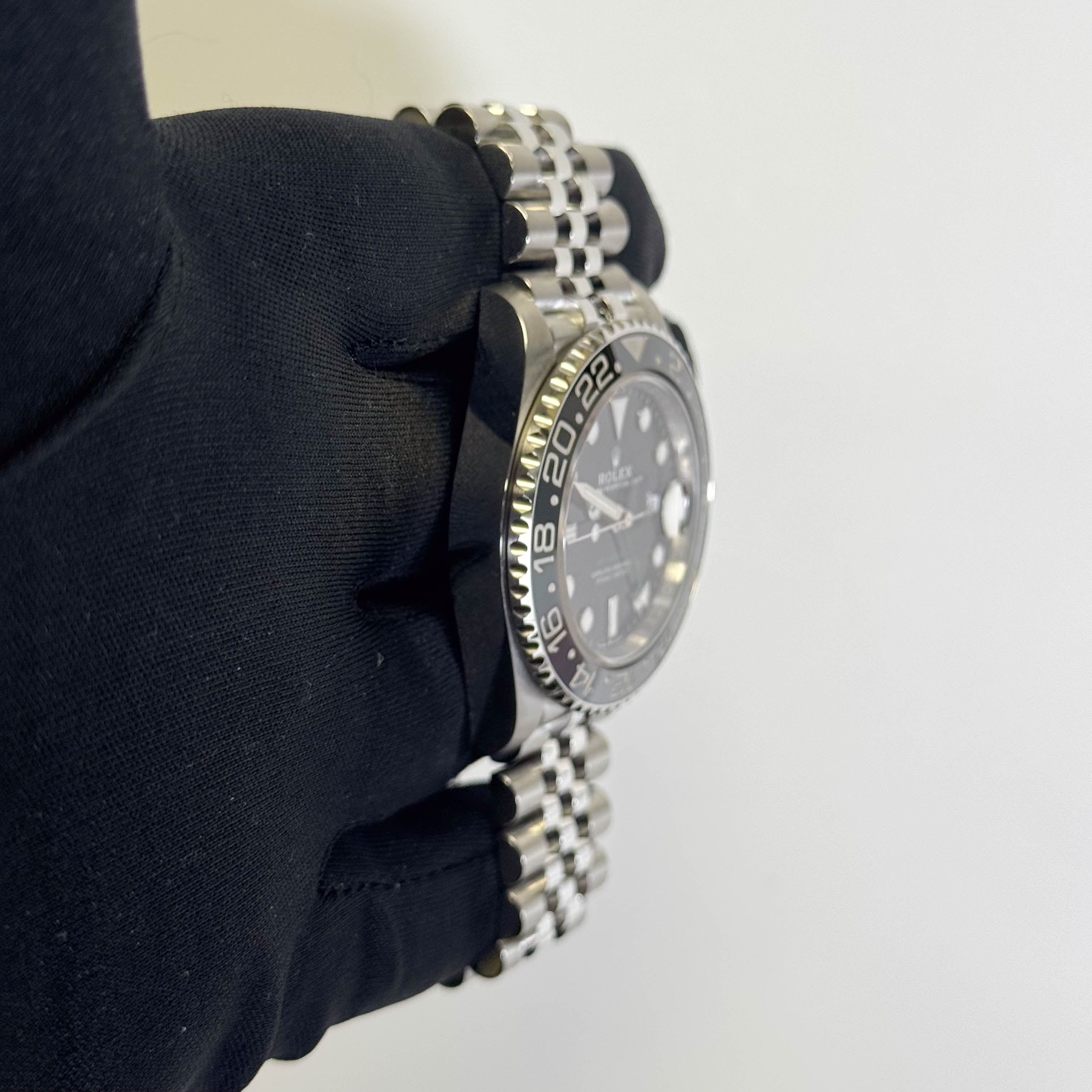 Rolex GMT-Master II 40mm Black Dial Ref# 126710GRNR