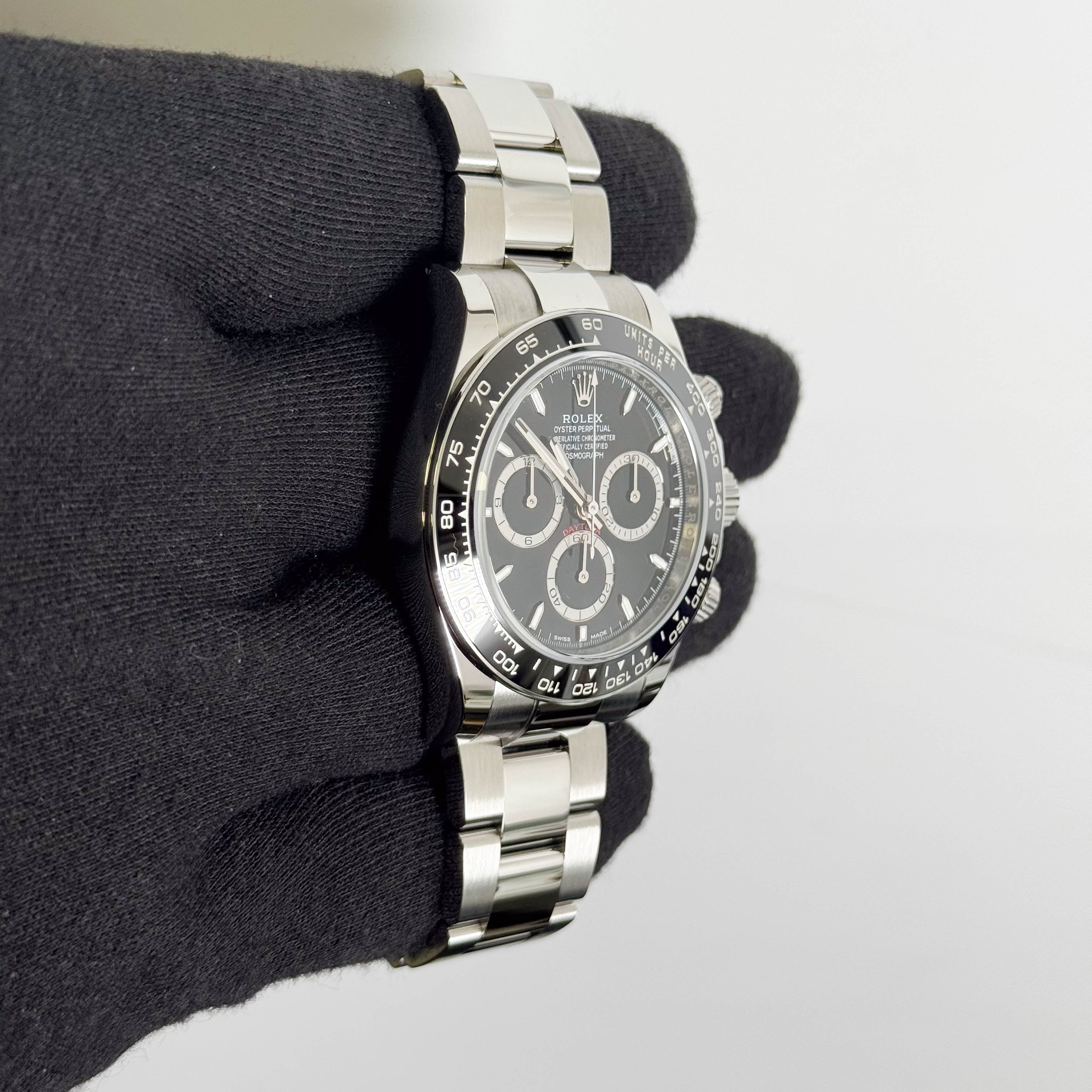 Rolex Daytona 40mm Black Dial Watch Ref# 126500LN