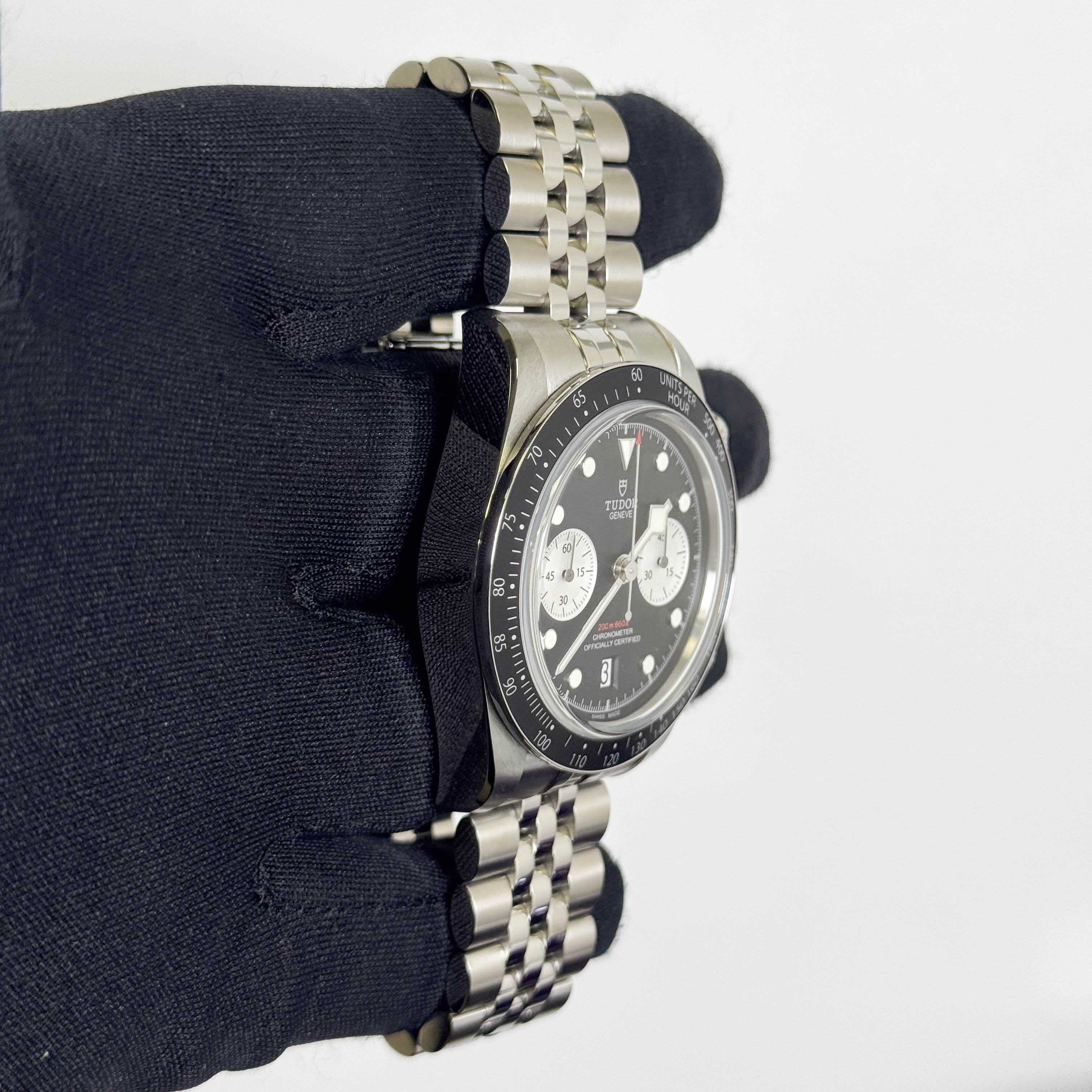 Tudor Black Bay 41mm Black Dial Watch Ref# 79360N - Happy Jewelers Fine Jewelry Lifetime Warranty