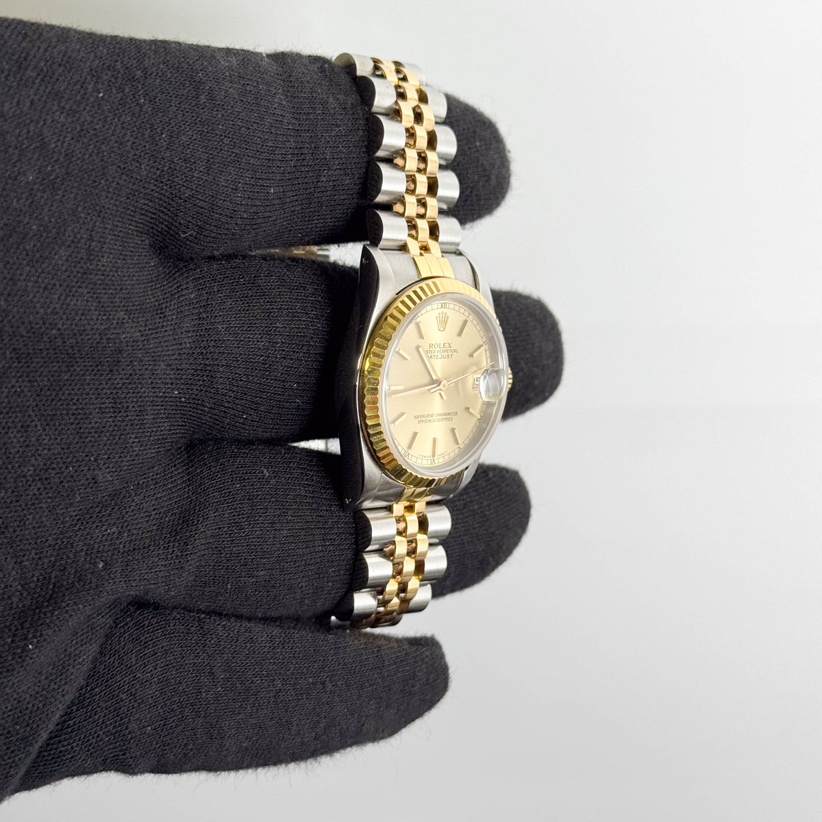 Rolex Datejust 31mm Champagne Dial Watch Ref# 68273