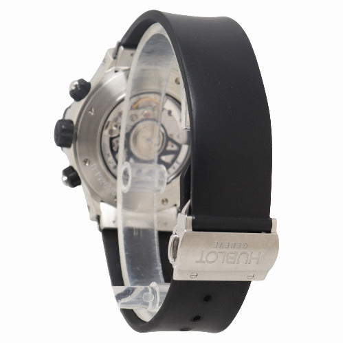 Hublot Men's Super B Black Magic Stainless Steel 42mm Black Chronograph Dial Watch Reference# 1926.NL3.0 - Happy Jewelers Fine Jewelry Lifetime Warranty