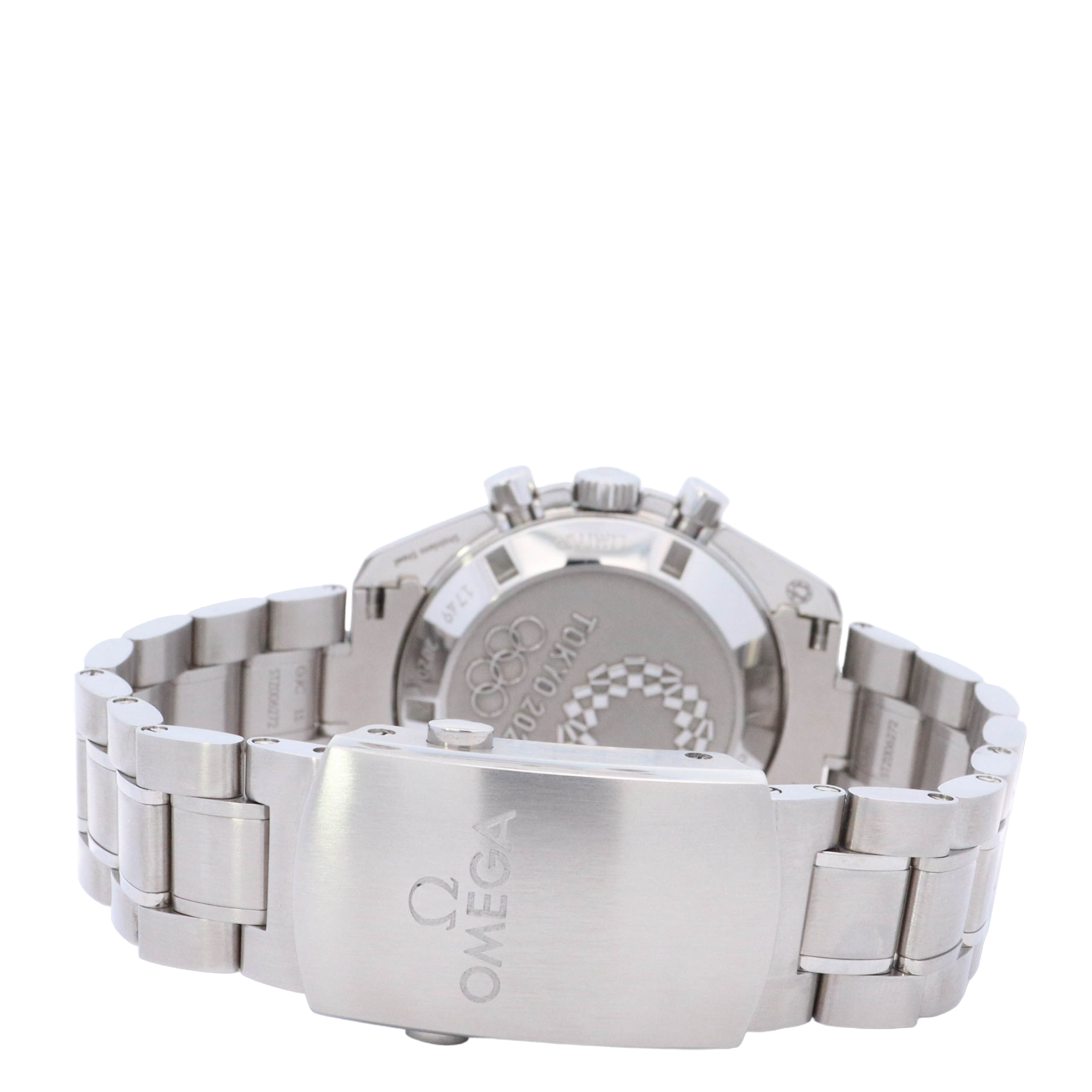 Omega Speedmaster "Tokyo 2020 Olympics" 42mm Stainless Steel Blue Chronograph Dial Watch Reference# 522.30.42.30.03.001 - Happy Jewelers Fine Jewelry Lifetime Warranty