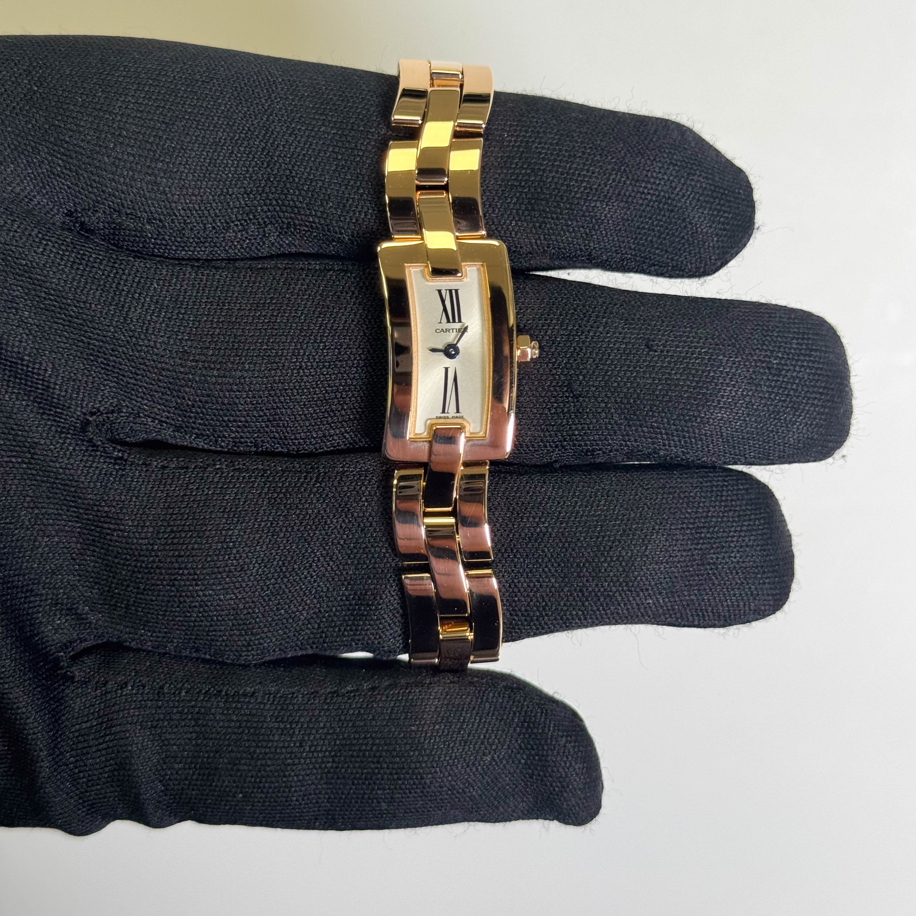 Cartier Ballerine 23.5mm Silver Dial Watch Ref# W700023J