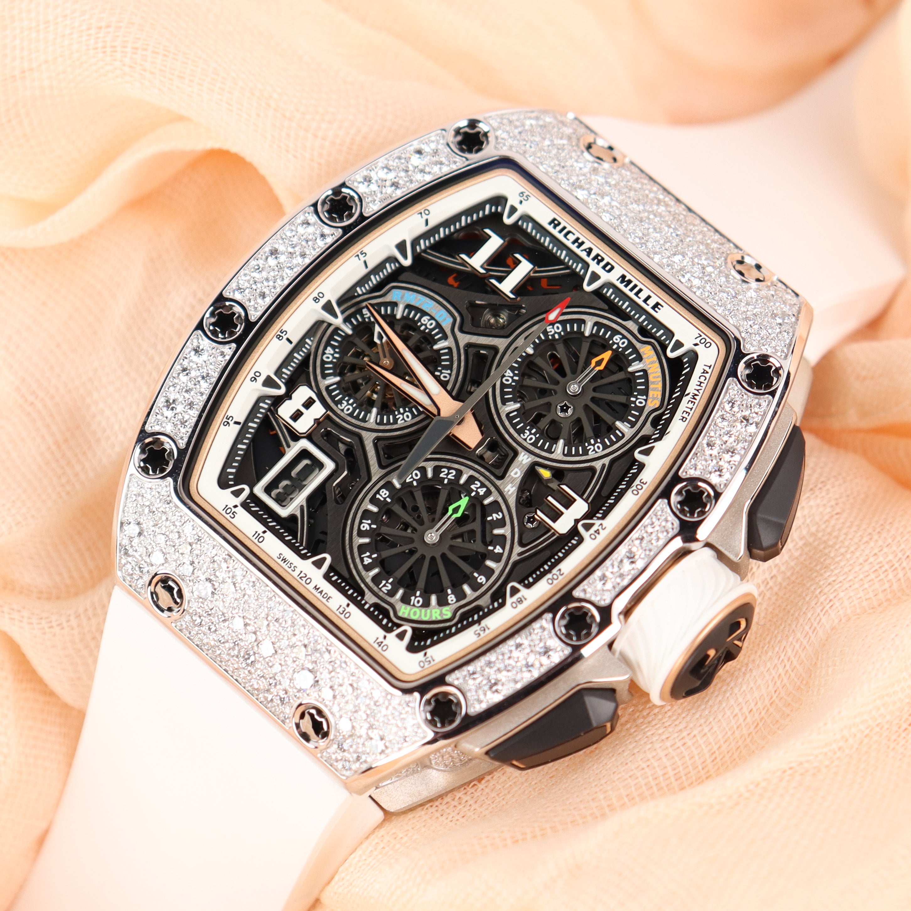 Richard Mille RM72-01 40mm Openwork Dial Watch Ref# RM72-01