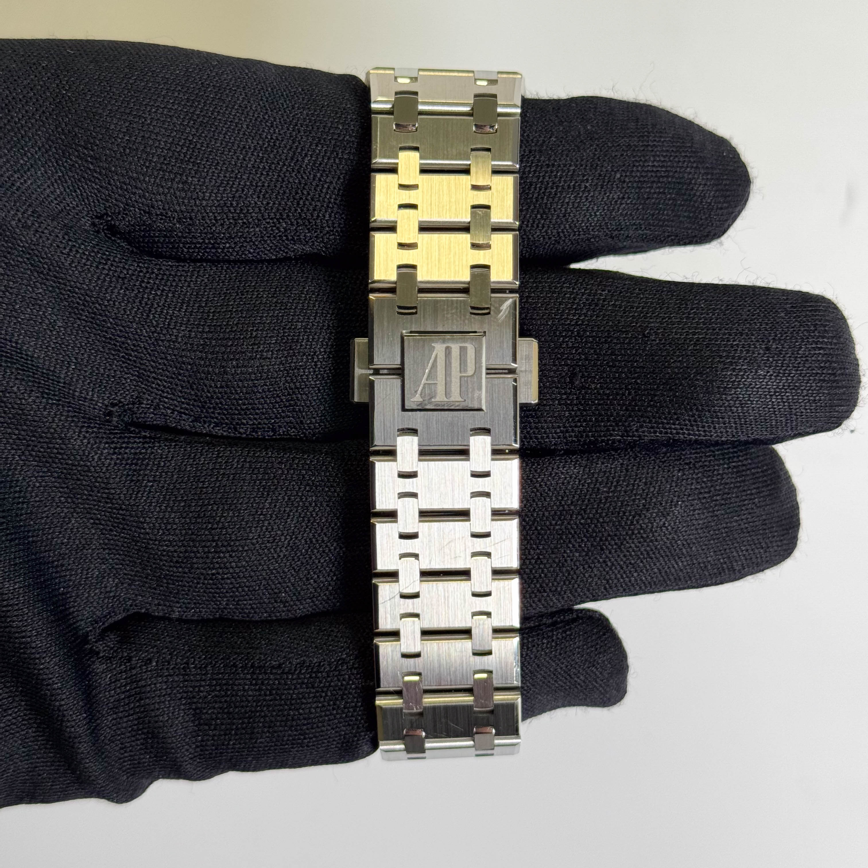 Audemars Piguet Royal Oak 37mm Ice Blue Dial Watch Ref# 15550ST.OO.1356ST.08