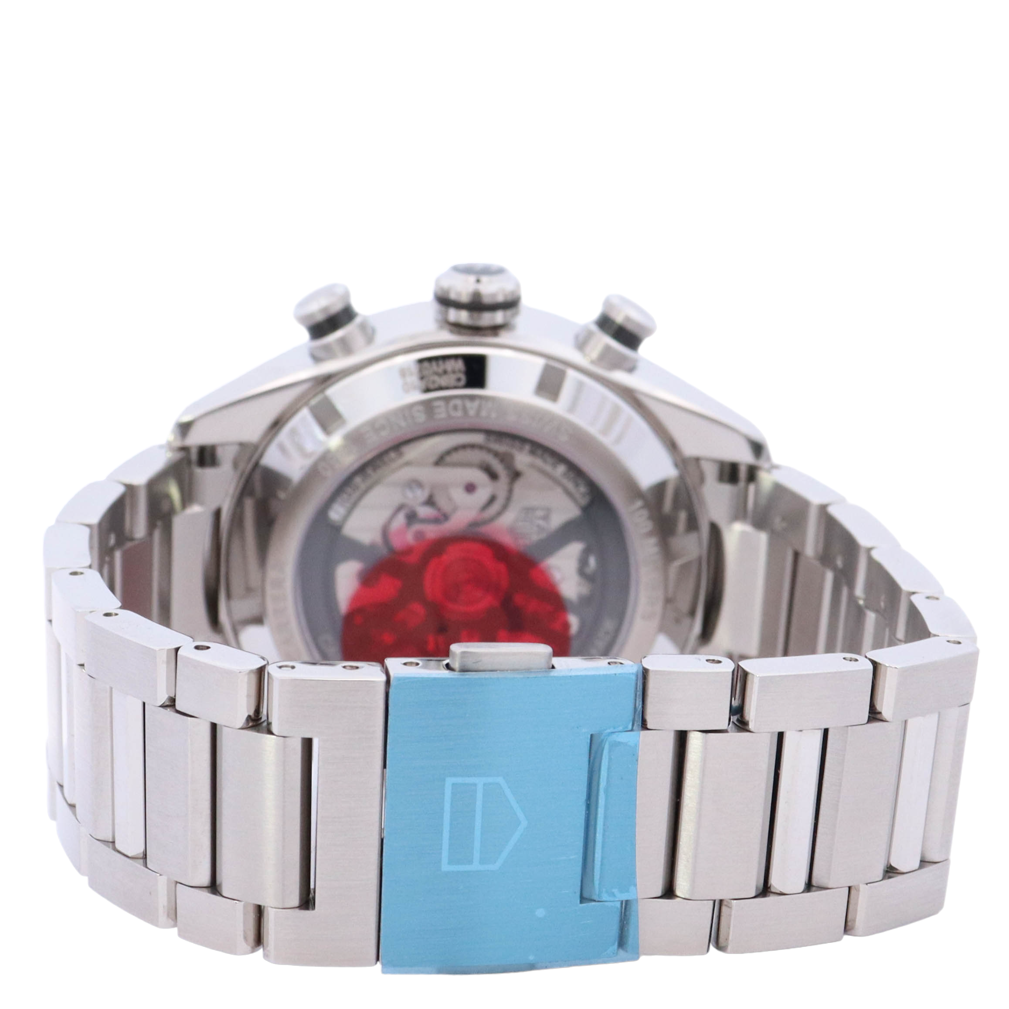 Tag Heuer Carrera 44mm Stainless Steel Green Chronograph Dial Watch Reference# CBN2A10.BA0643 - Happy Jewelers Fine Jewelry Lifetime Warranty