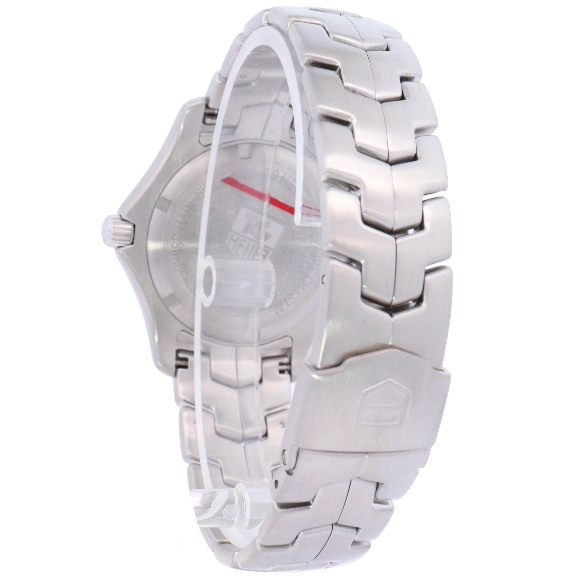 TAG Heuer Link 39mm Stainless Steel Diamond Dial Watch Reference# WJ1117.BA0570 - Happy Jewelers Fine Jewelry Lifetime Warranty