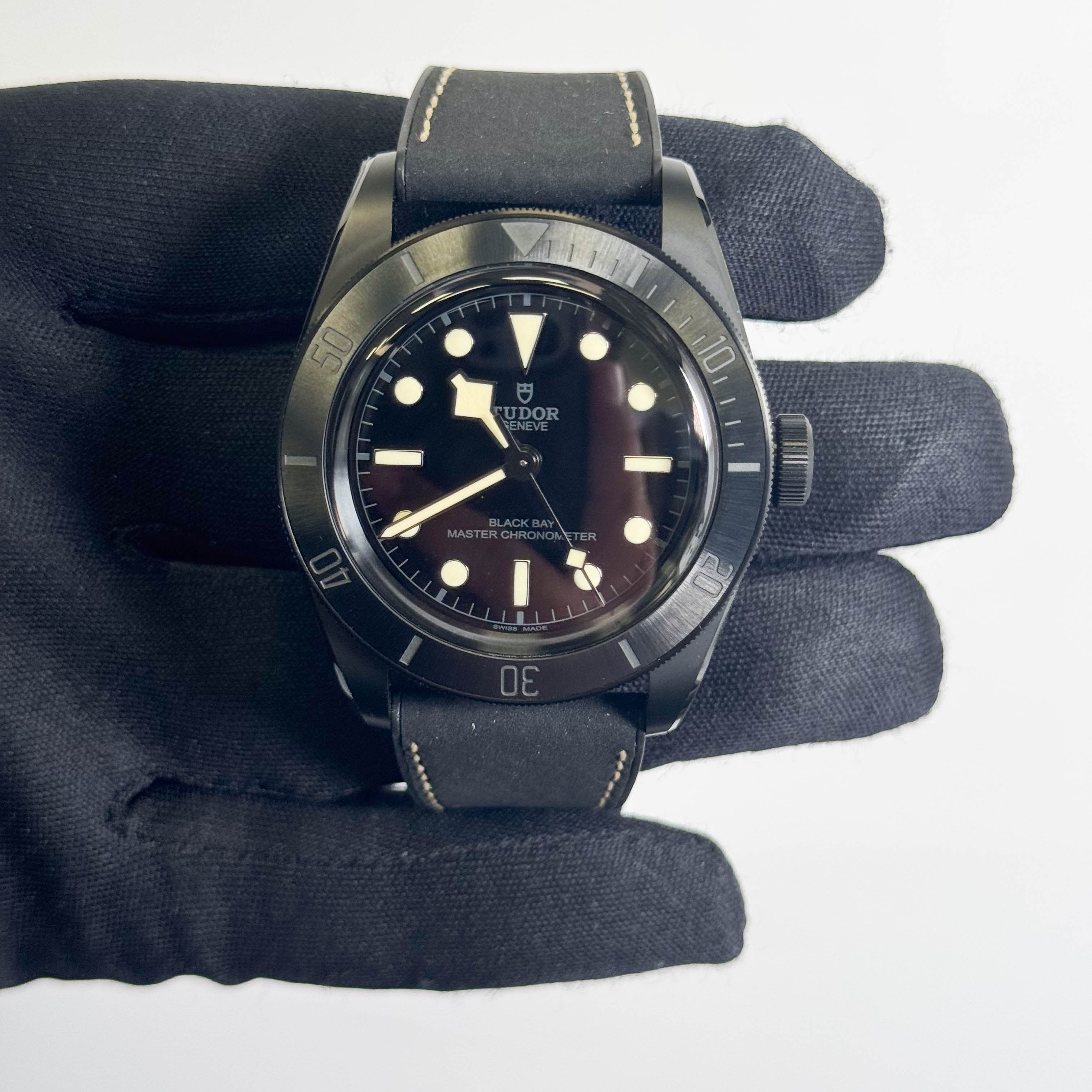 Tudor Black Bay 41mm Black Dial Watch Ref# 79210CNU-0001 - Happy Jewelers Fine Jewelry Lifetime Warranty