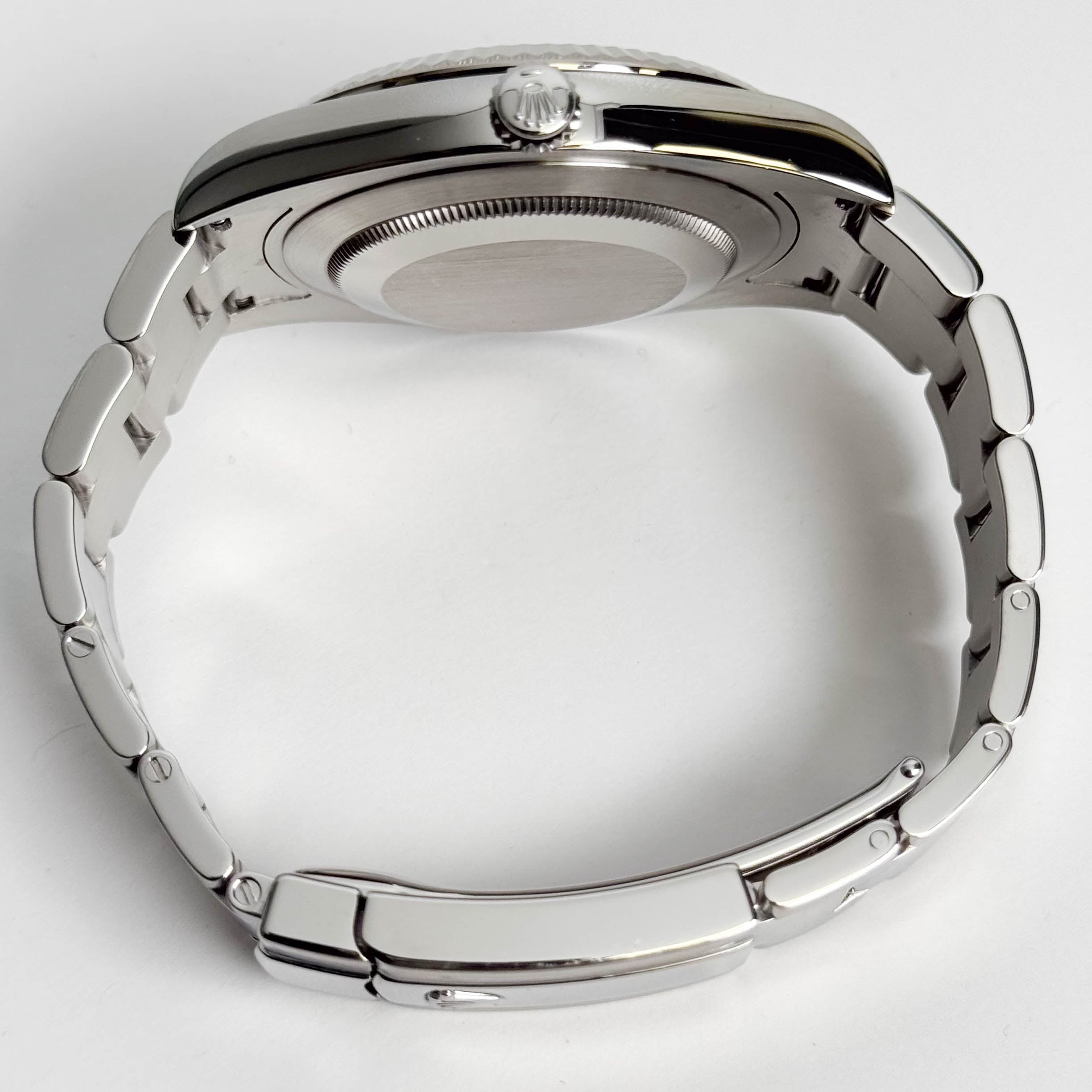 Rolex Datejust II 41mm Stainless Steel Blue Dial Watch Ref# 116334