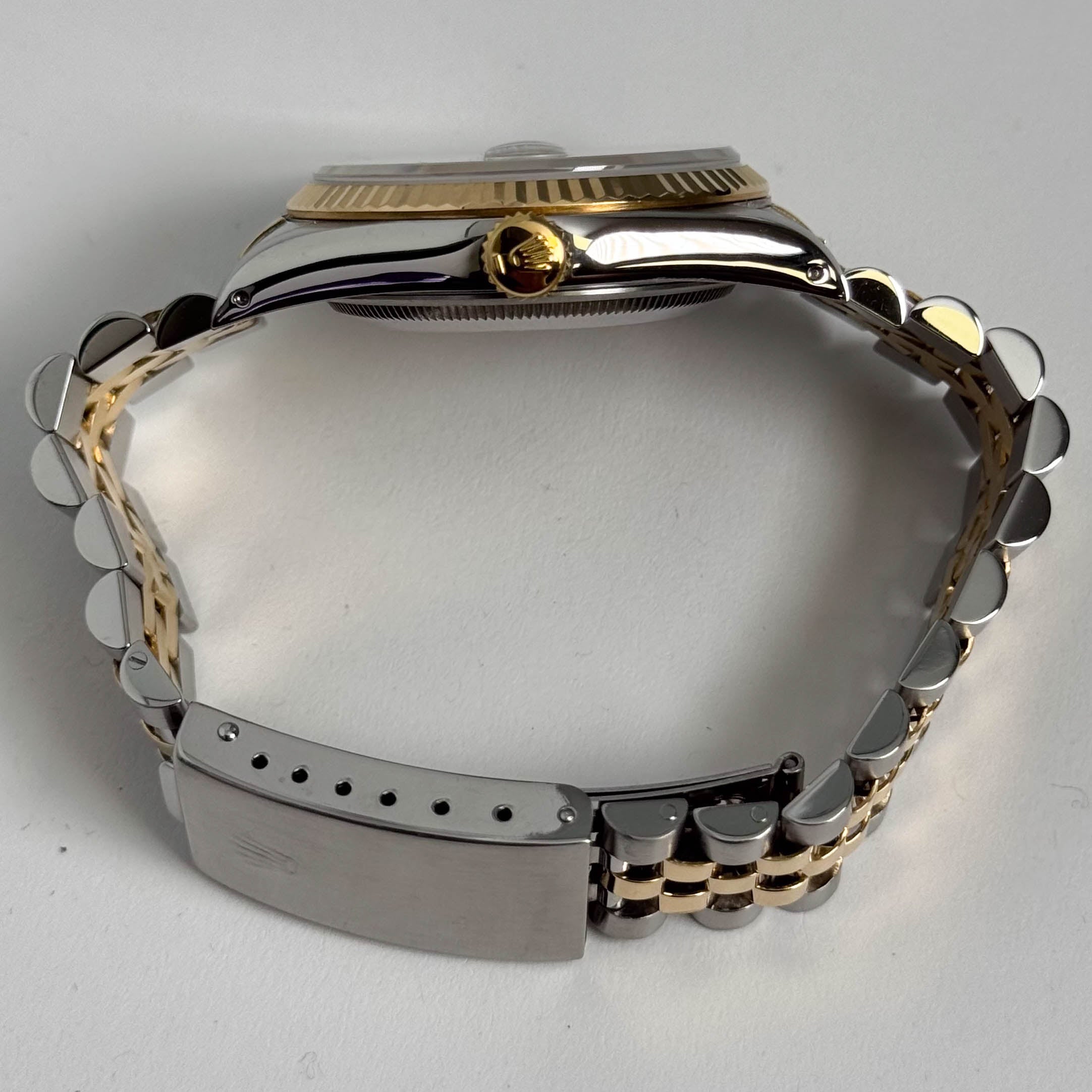 Rolex Datejust 36mm Champagne Dial Watch Ref# 16233 - Happy Jewelers Fine Jewelry Lifetime Warranty