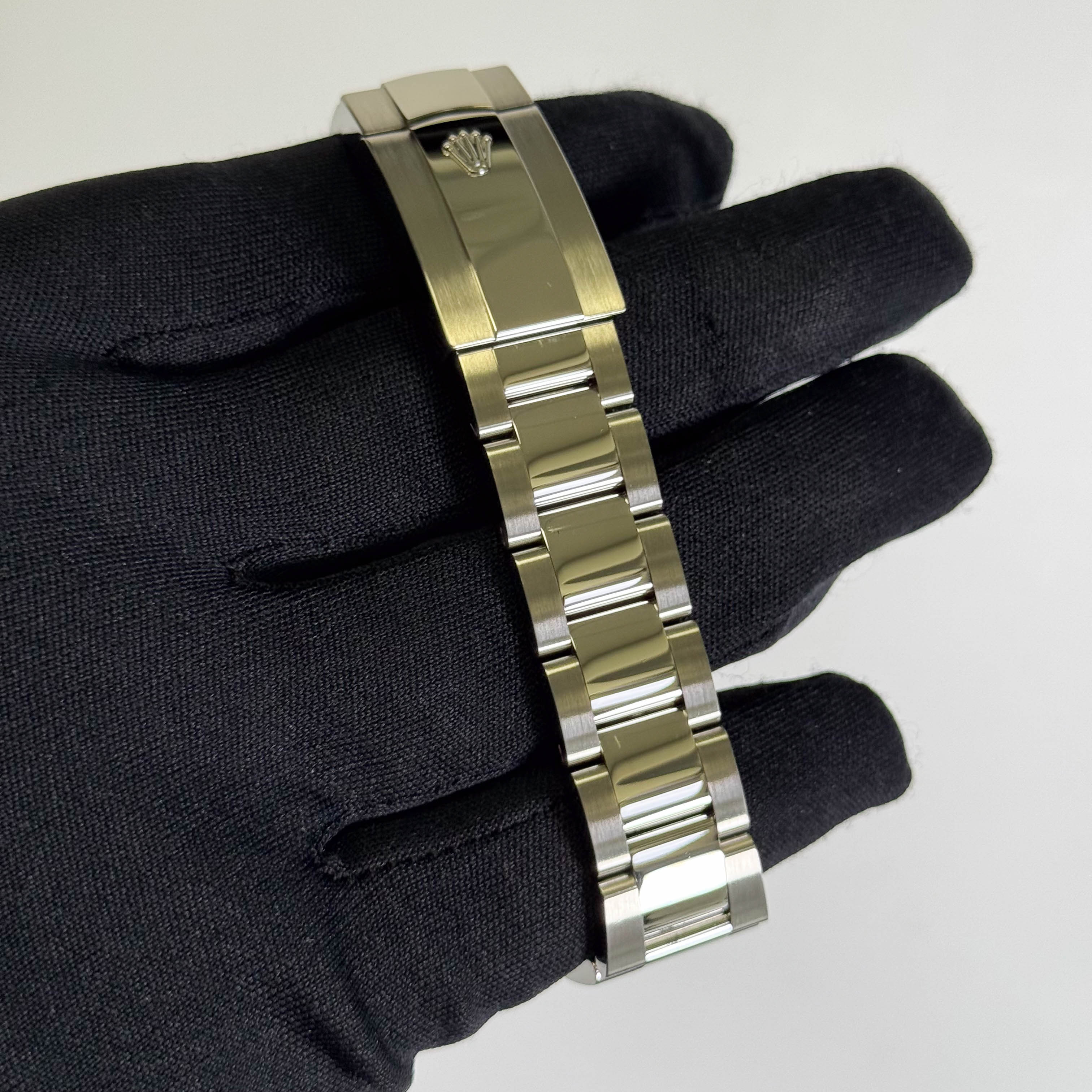 Rolex Datejust 41mm White Roman Dial Watch Ref# 126300 - Happy Jewelers Fine Jewelry Lifetime Warranty