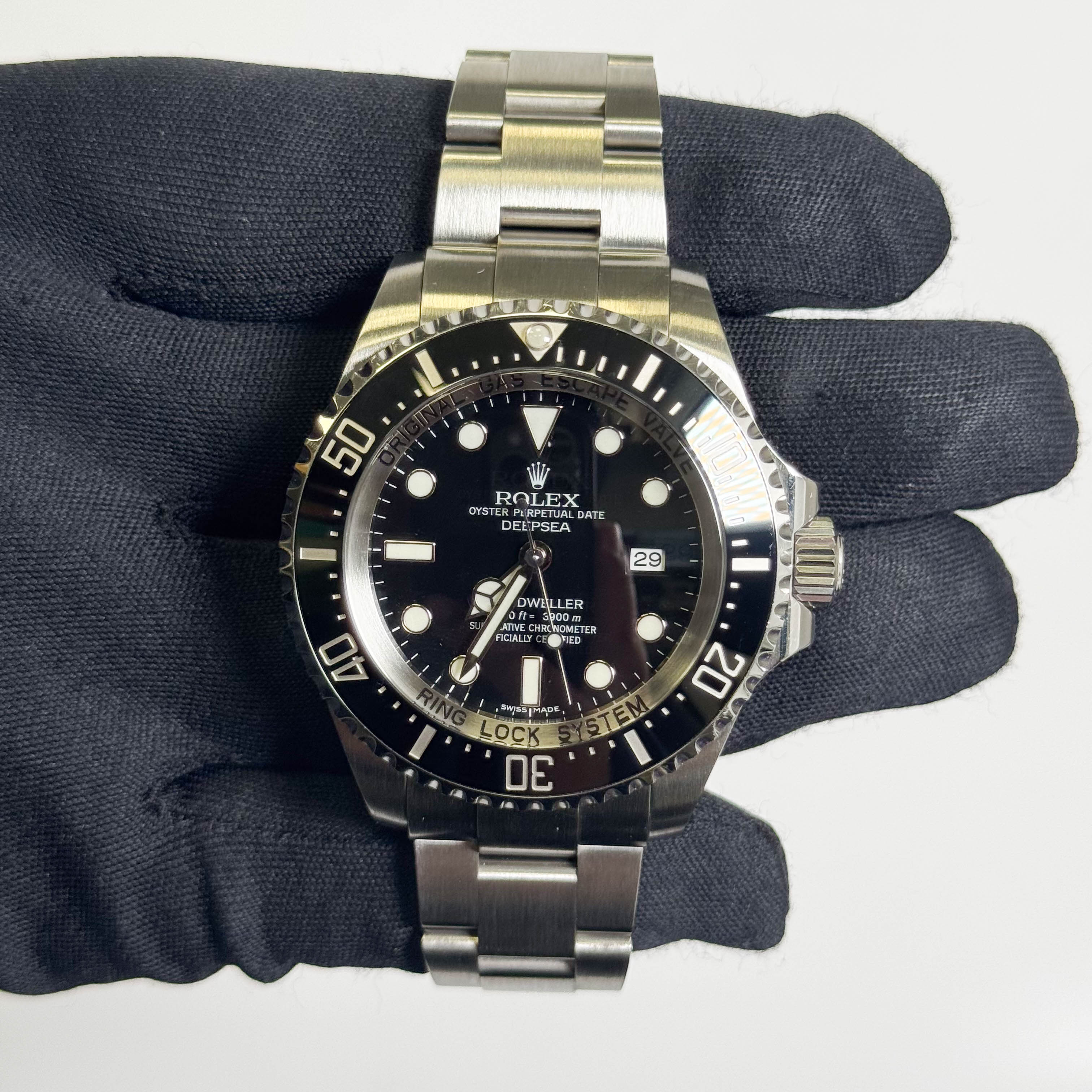 Rolex Sea-Dweller Deepsea 44mm Black Dial Watch Ref# 116660 - Happy Jewelers Fine Jewelry Lifetime Warranty