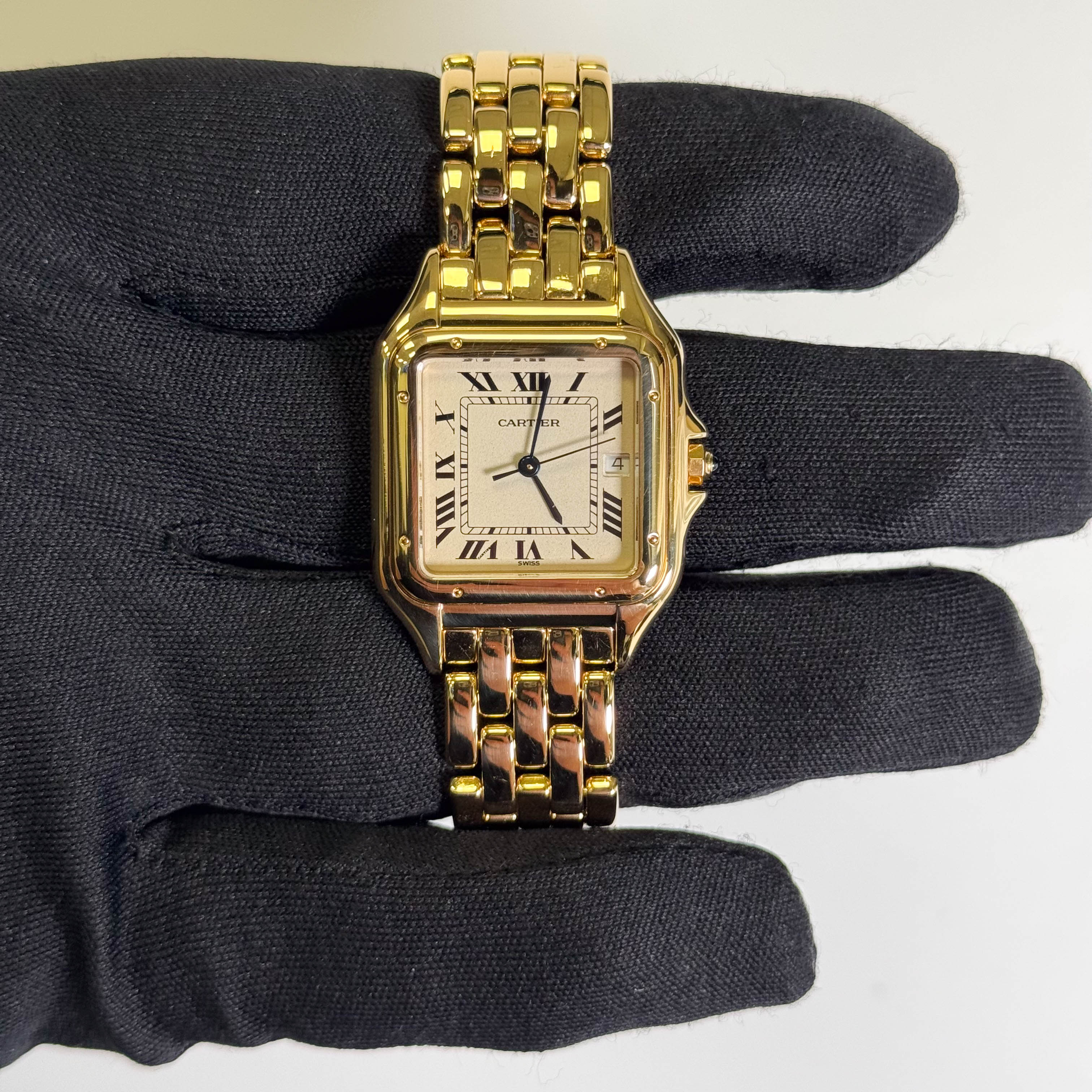 Cartier Panthere 31mm White Dial Watch Ref# 83783647