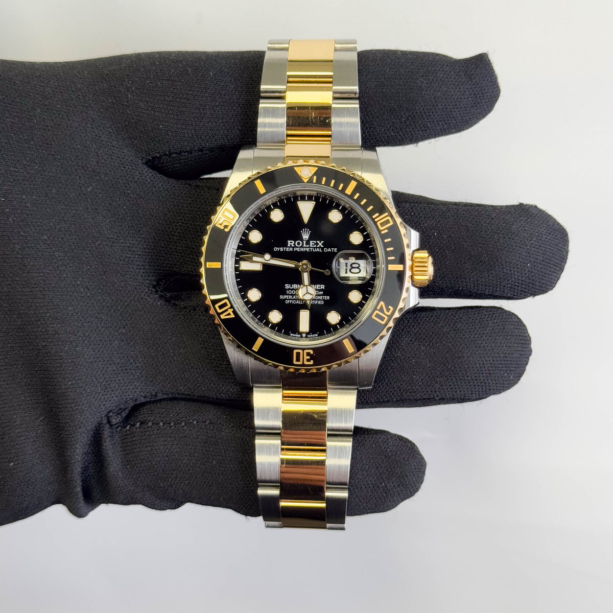 Rolex Submariner 41mm Black Dial Watch Ref# 126613LN