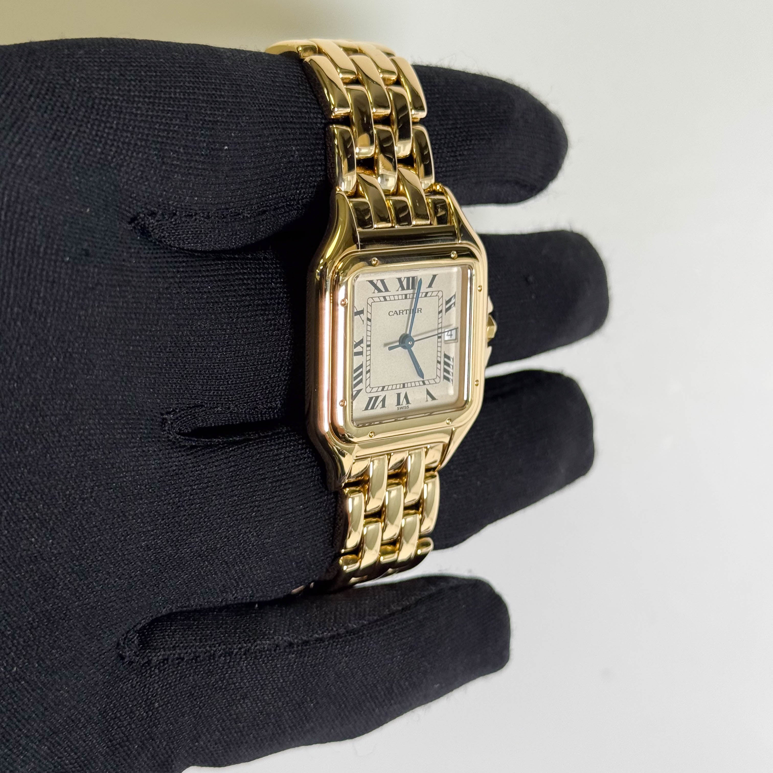 Cartier Panthere 31mm White Dial Watch Ref# 83783647