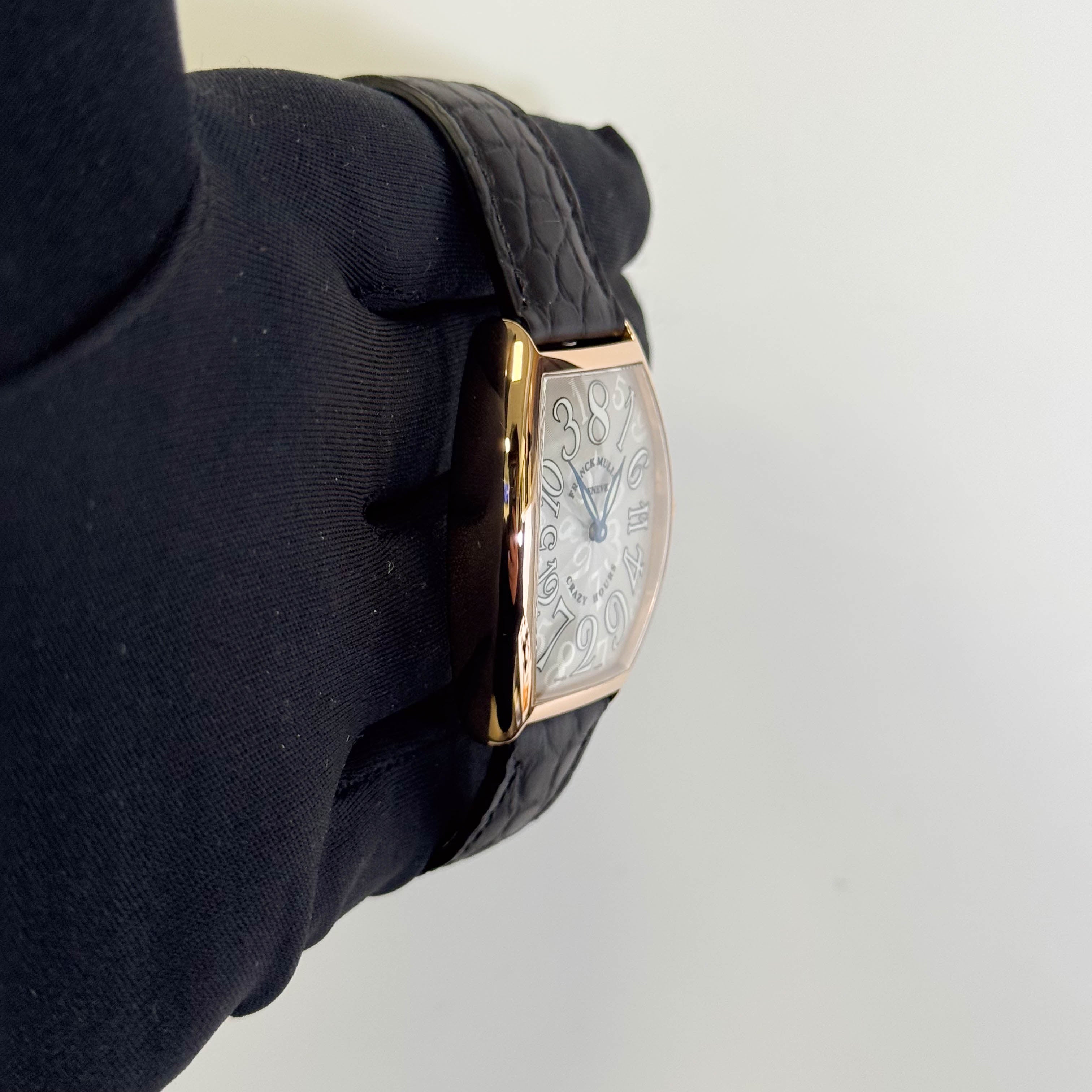 Franck Muller Crazy Hours 39 x 32 mm Silver Dial Watch Ref# 5850CH - Happy Jewelers Fine Jewelry Lifetime Warranty