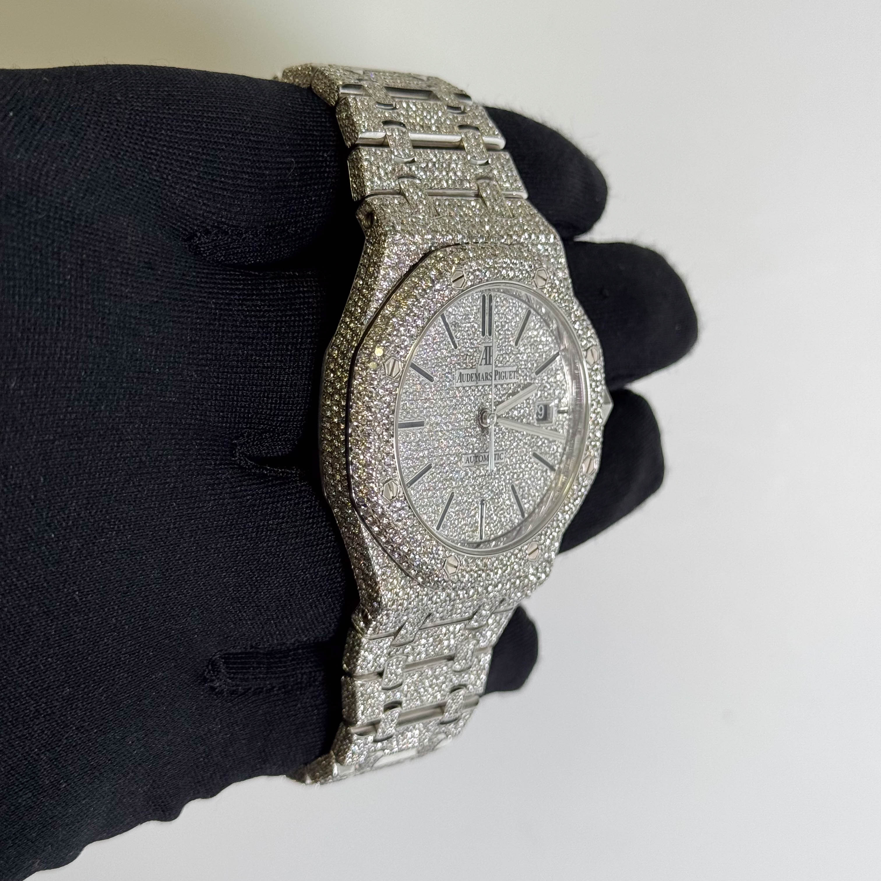 Audemars Piguet Royal Oak 41mm Iced Out Dial Ref# Royal Oak