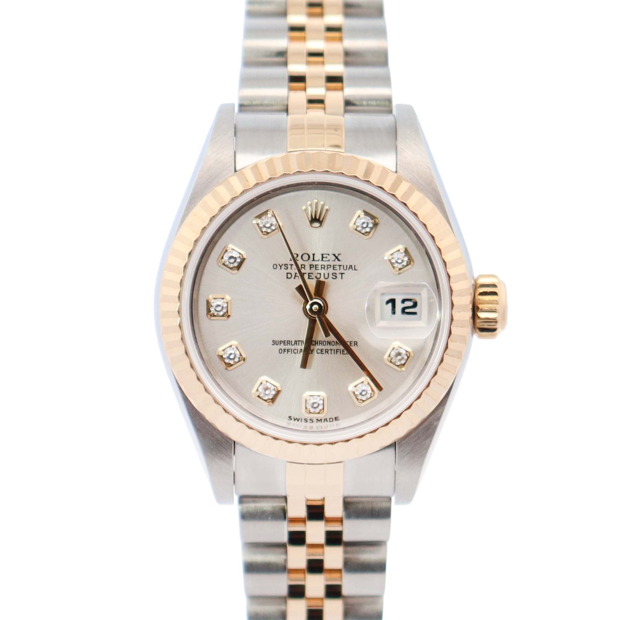 Rolex Datejust 26mm Silver Dial Watch Ref# 79173 - Happy Jewelers Fine Jewelry Lifetime Warranty