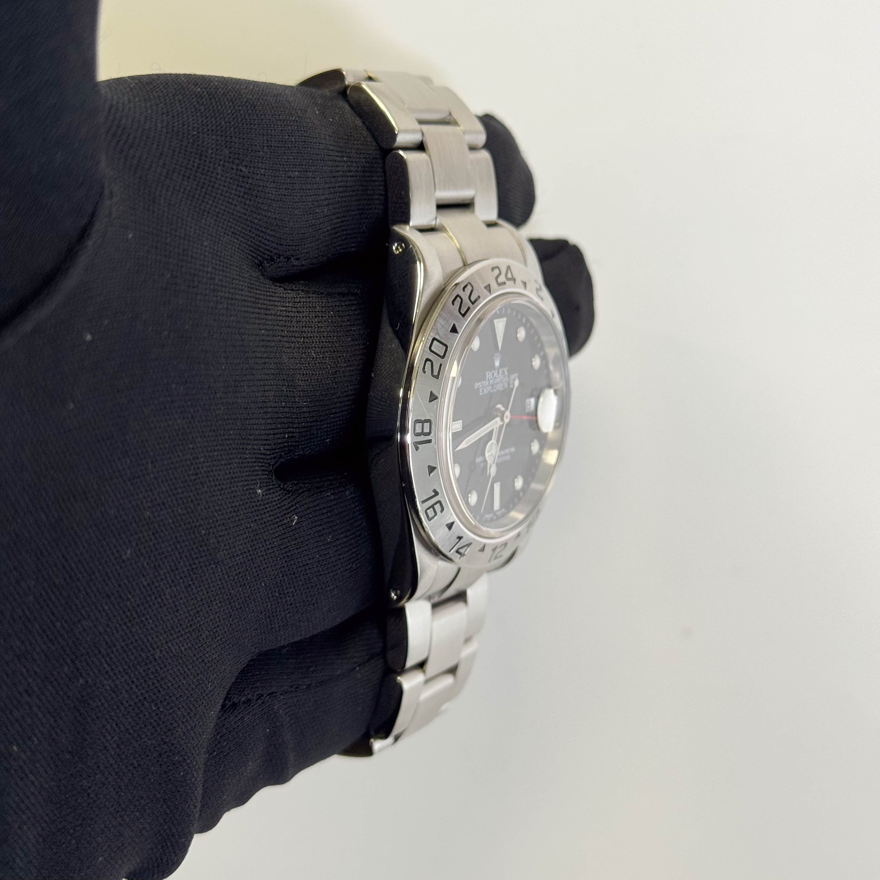 Rolex Explorer II 40mm Black Dial Watch Ref# 16570