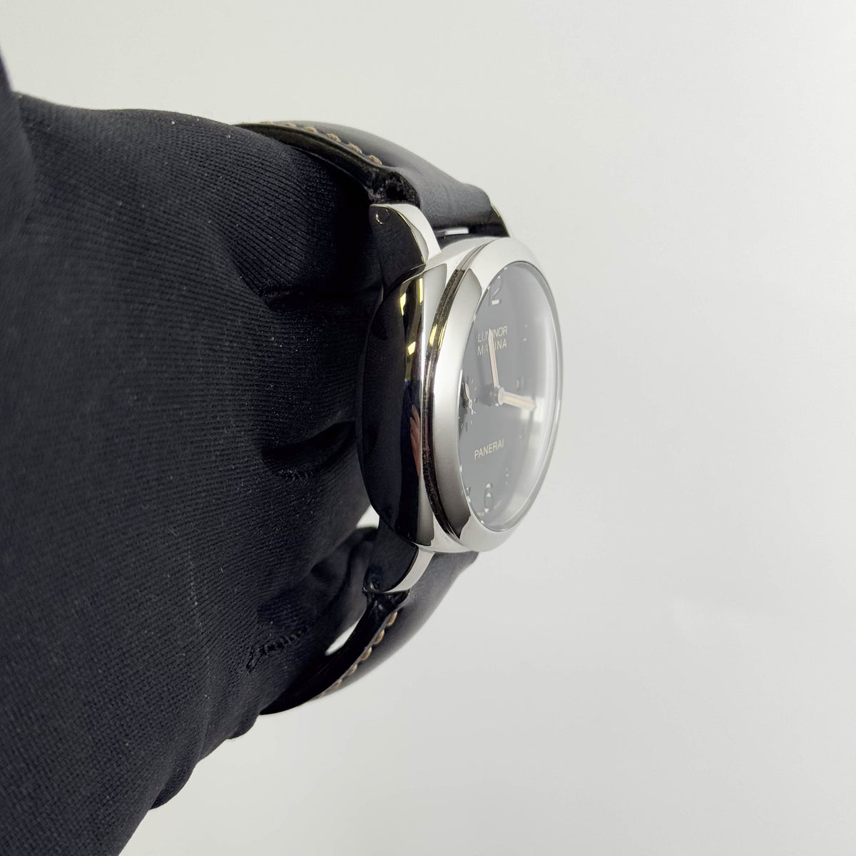 Panerai Luminor 44mm Black Dial Watch Ref# PAM00359