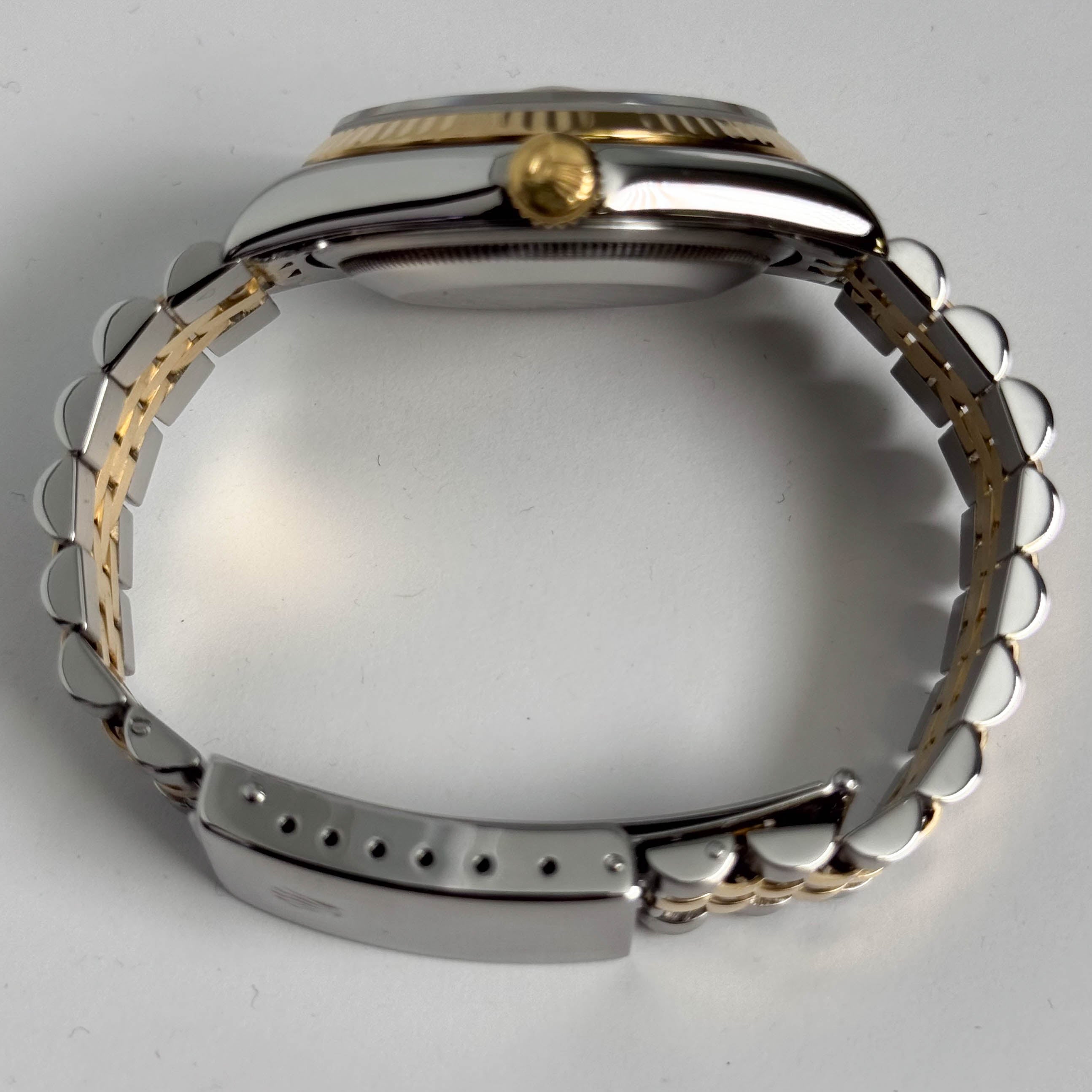 Rolex Datejust 36mm Champagne Dial Watch Ref# 16233 - Happy Jewelers Fine Jewelry Lifetime Warranty