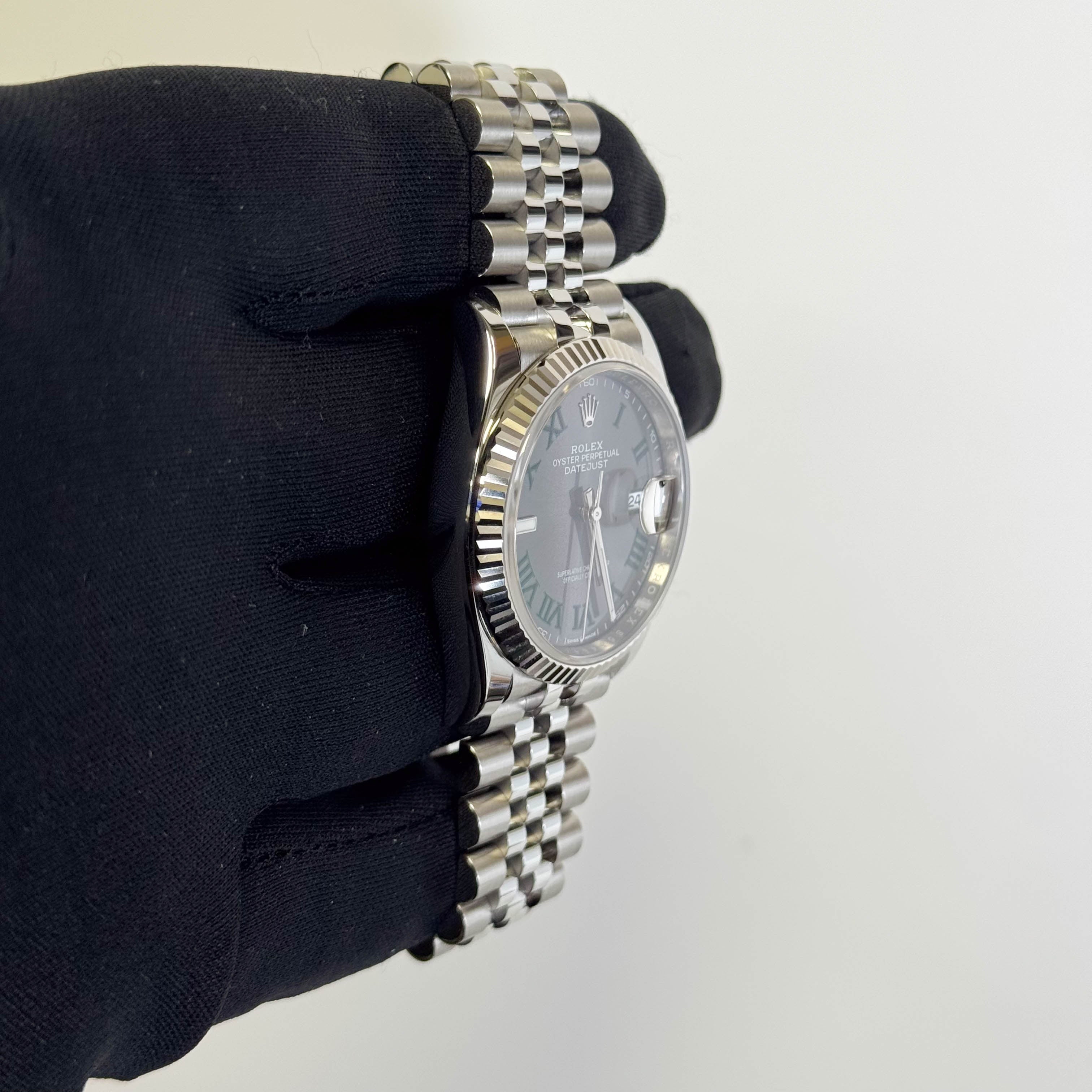 Rolex Datejust 36mm Wimbledon Dial Watch Ref# 126234