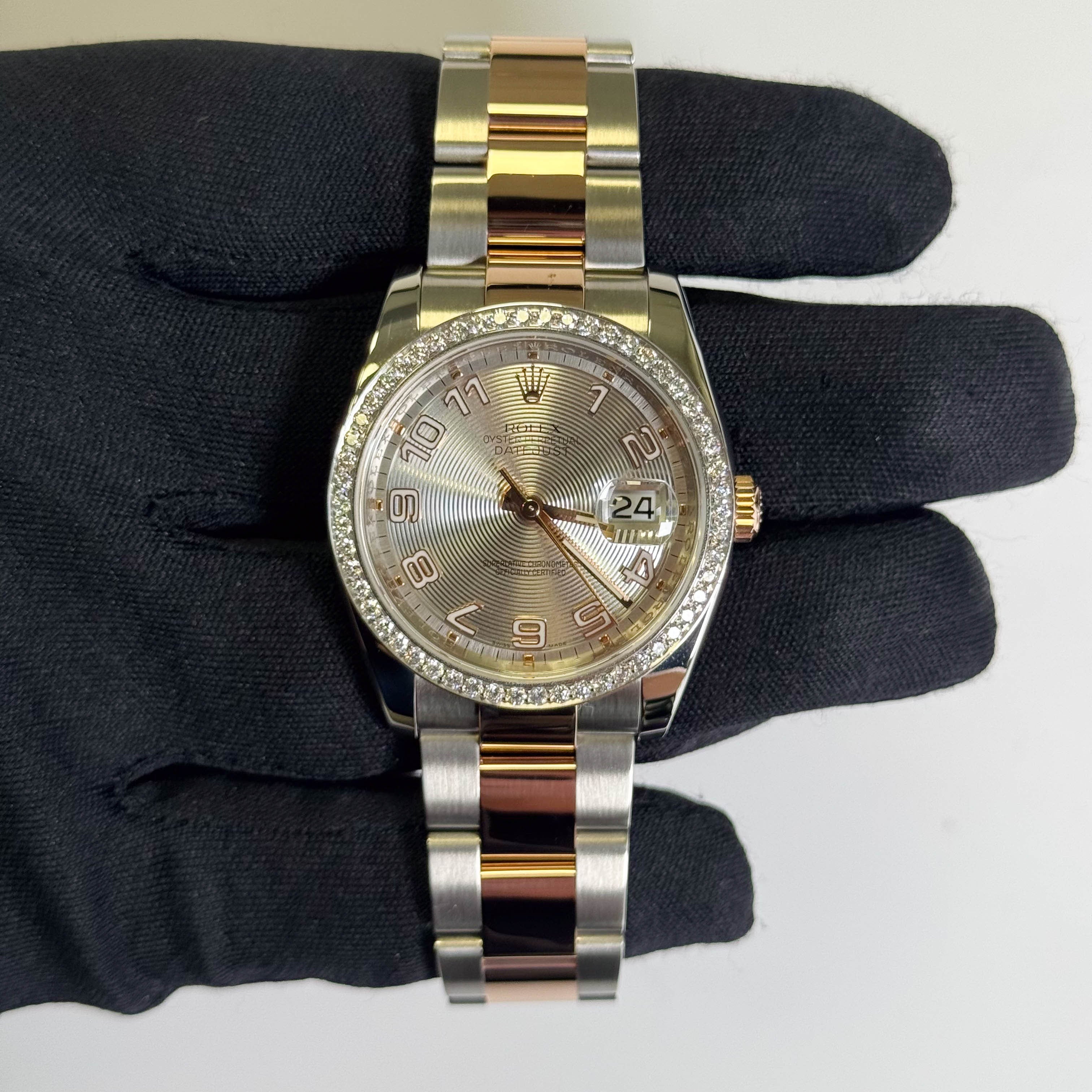 Rolex Datejust 36mm Silver Dial Watch Ref# 116231