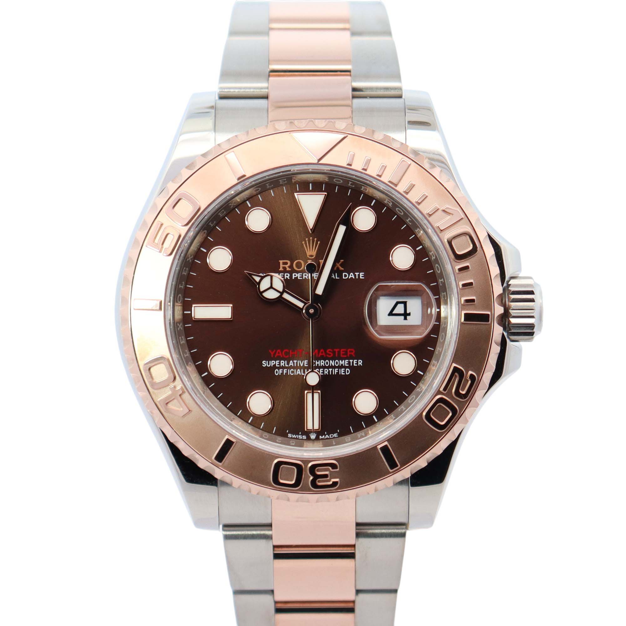Rolex Yacht-Master 40mm Chocolate Dial Watch Ref# 126621 - Happy Jewelers Fine Jewelry Lifetime Warranty