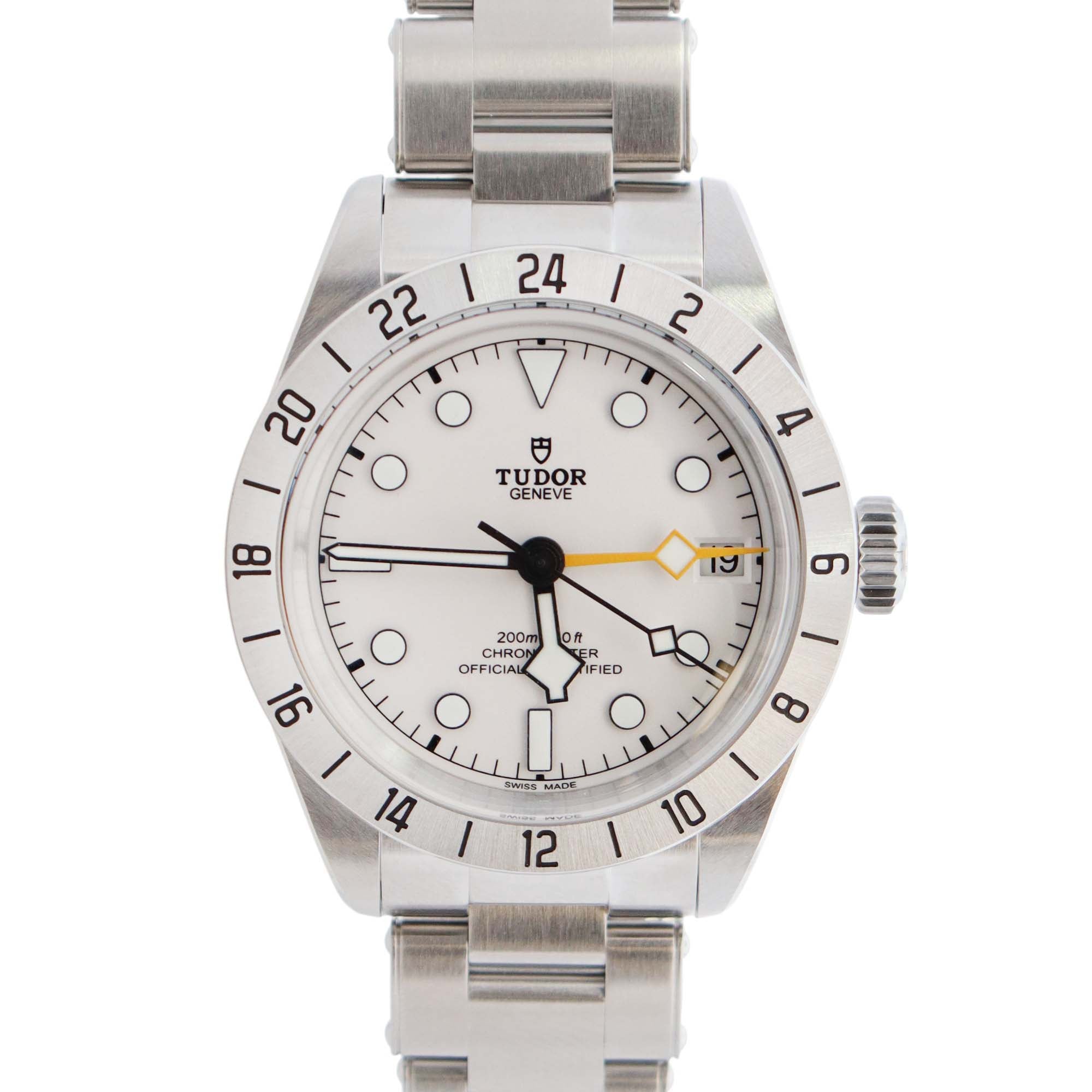 Tudor Black Bay 39mm White Dial Watch Ref# 79470 - Happy Jewelers Fine Jewelry Lifetime Warranty