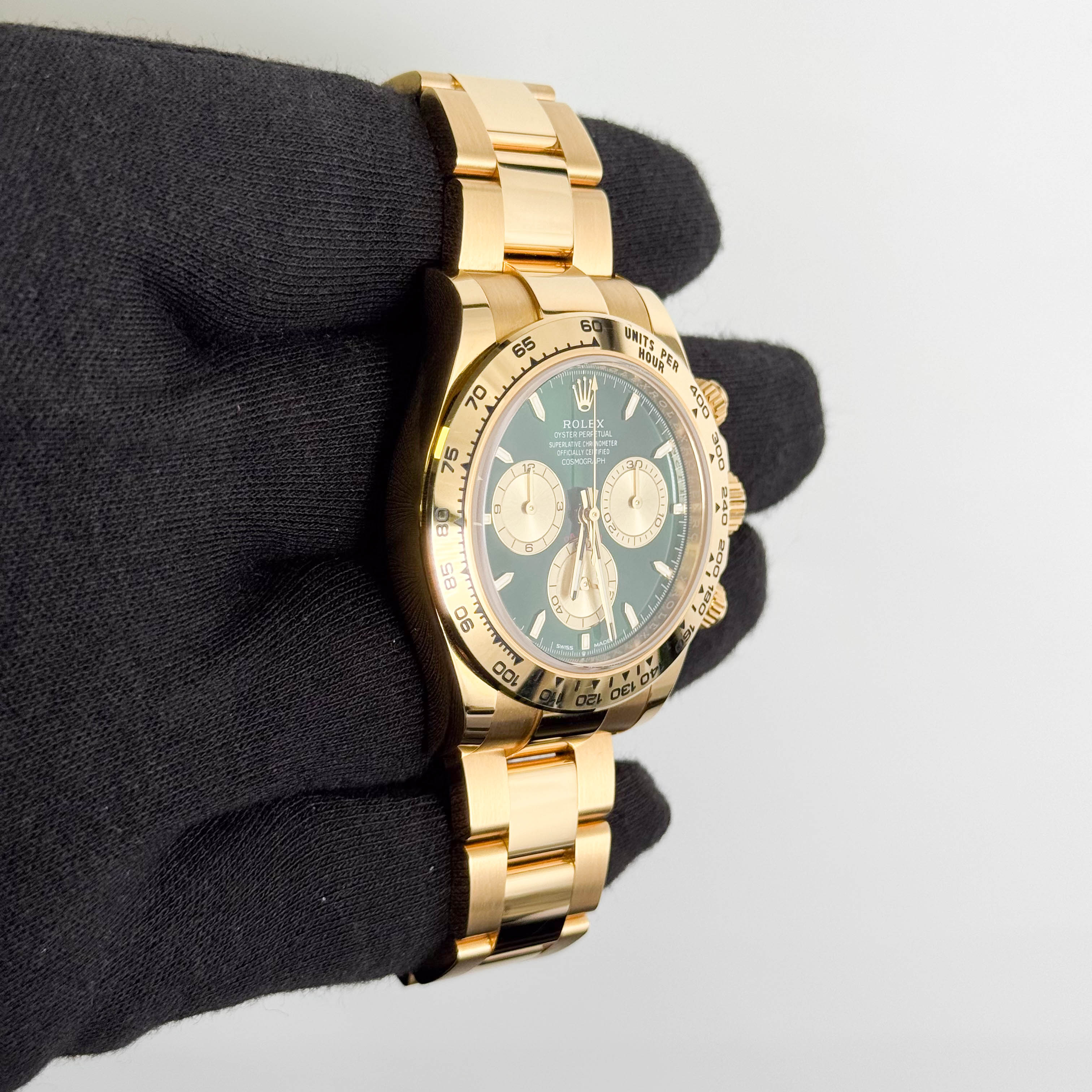 Rolex Daytona 40mm Green Dial Watch Ref# 126508