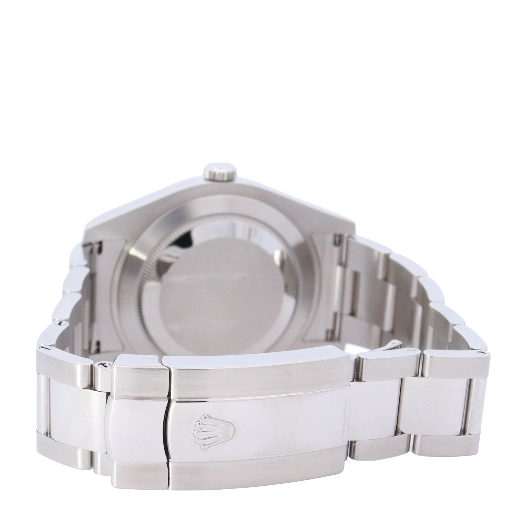 Rolex Datejust II 41mm Stainless Steel Dark Gray Roman Dial Watch Reference# 116300 - Happy Jewelers Fine Jewelry Lifetime Warranty