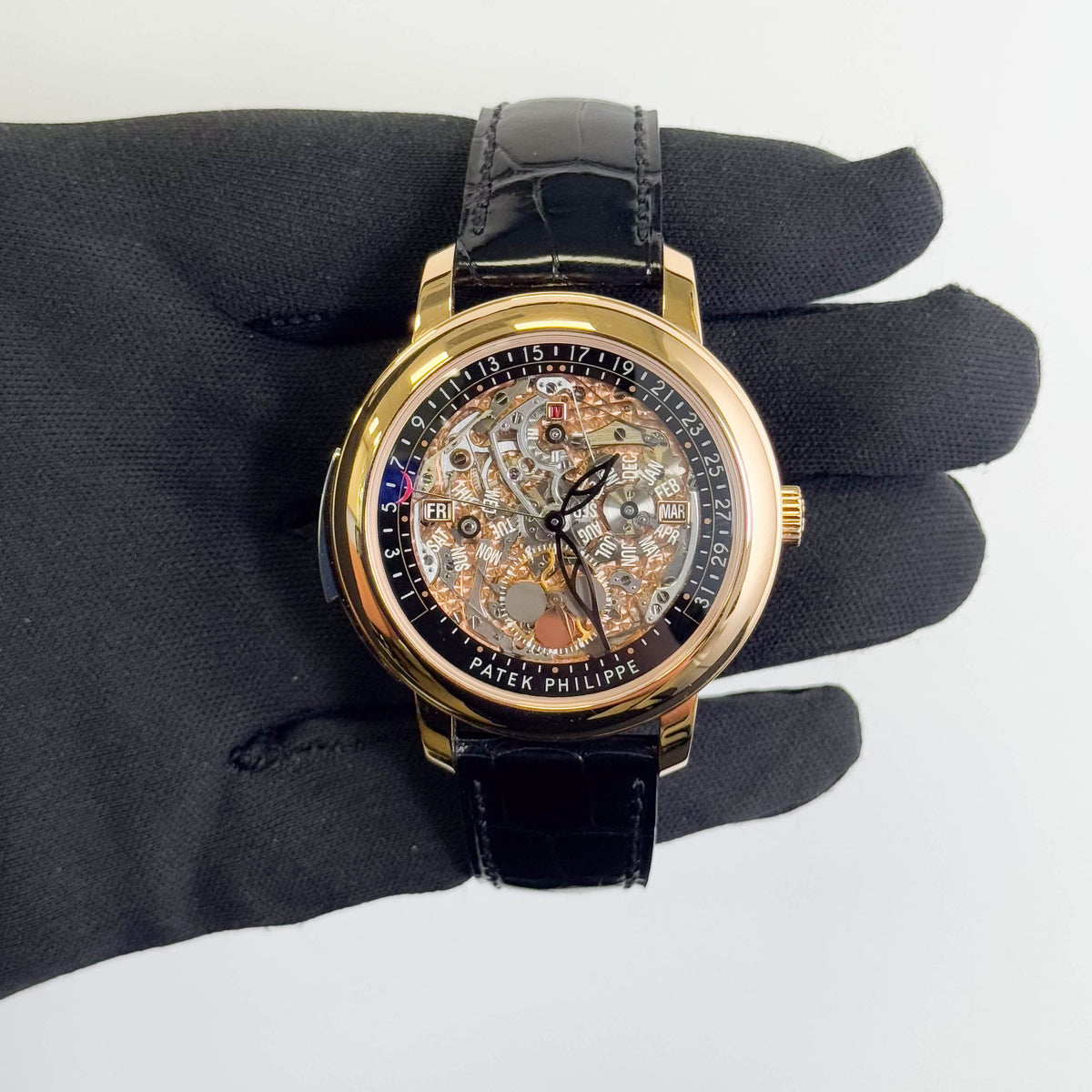 Patek Philippe Grand Complications 43mm Skeleton Dial Watch Ref# 5304R-001