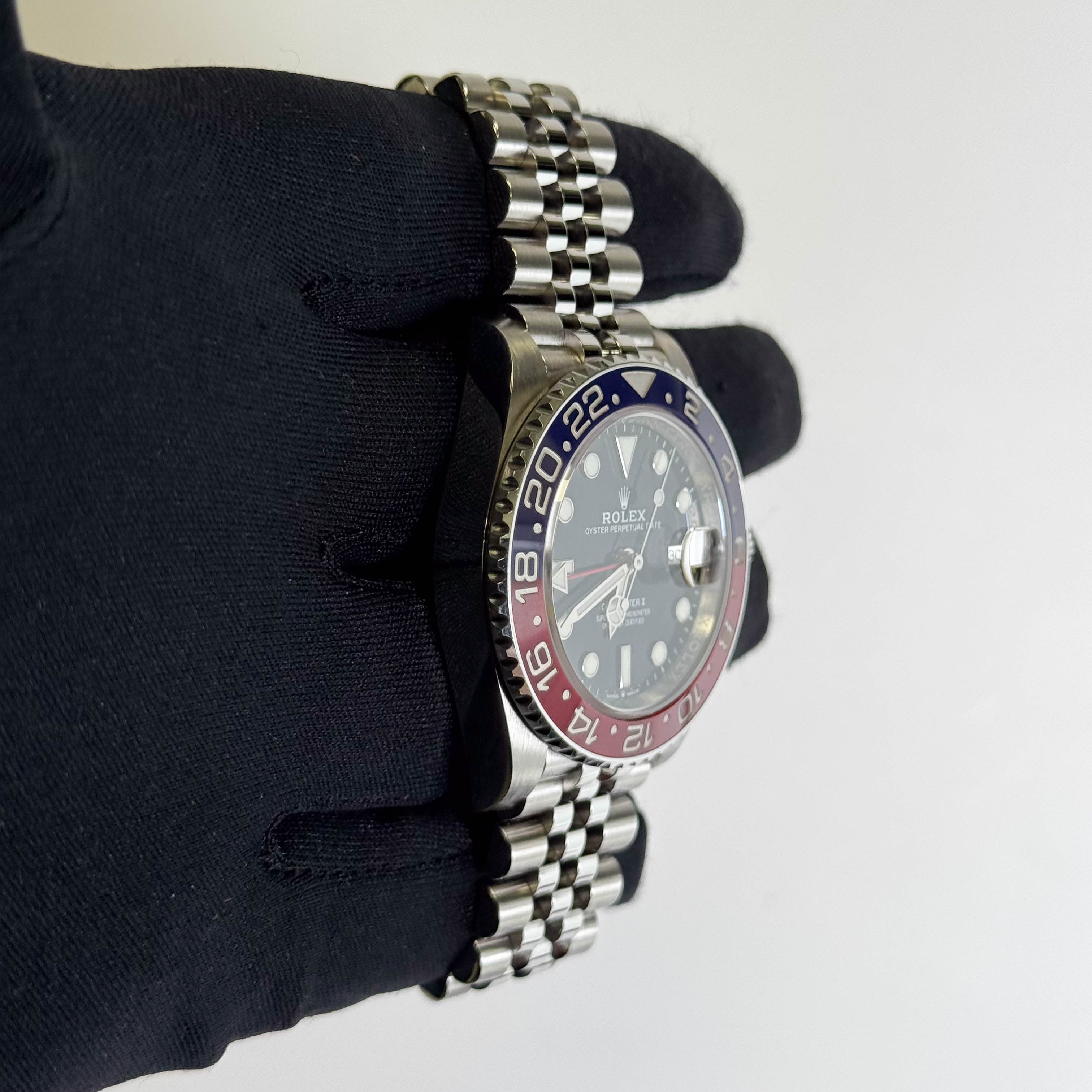 Rolex GMT-Master II 40mm Black Dial Watch Ref# 126710BLRO - Happy Jewelers Fine Jewelry Lifetime Warranty