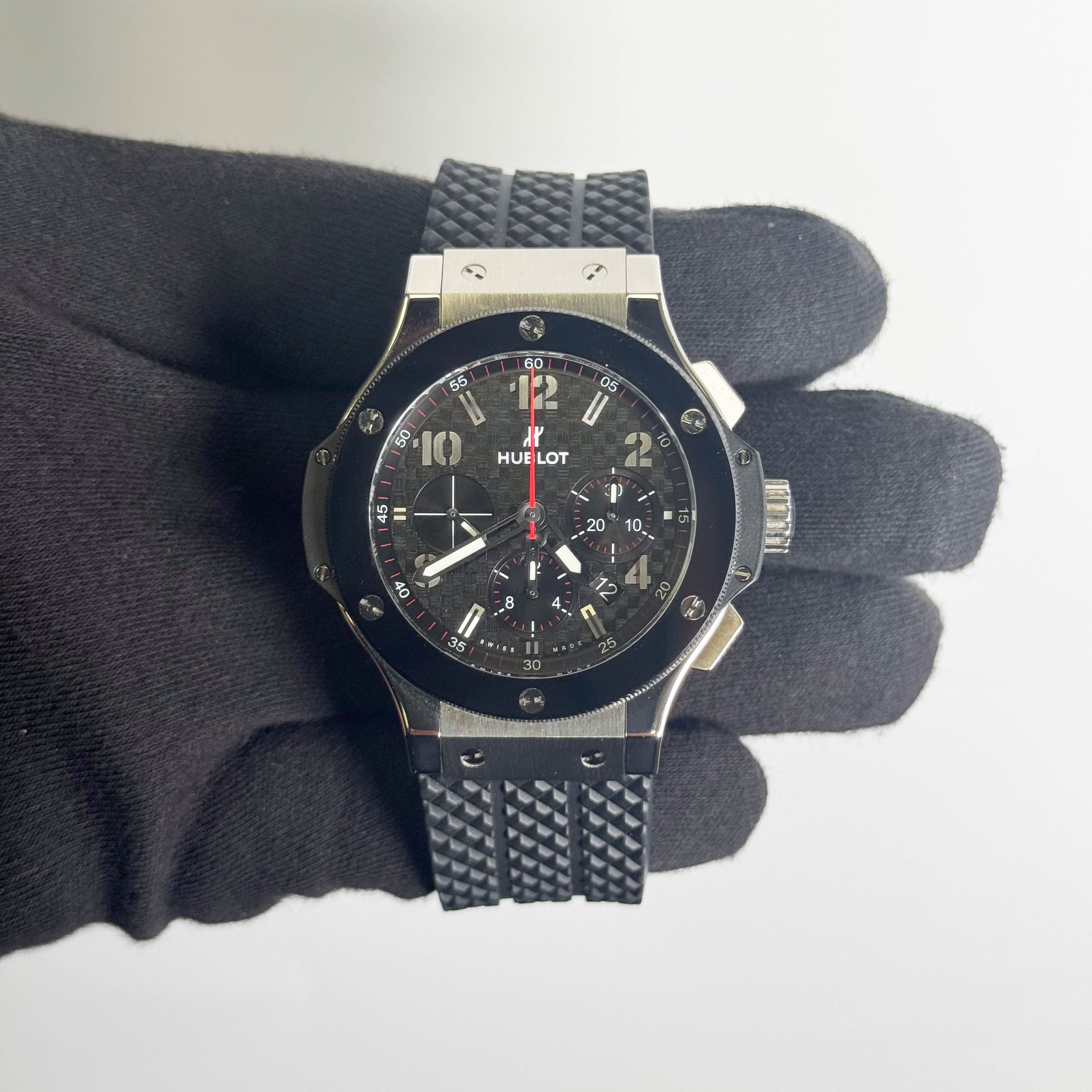 Hublot Big Bang 44mm Black Dial Watch Ref# 301.SB.131.RX