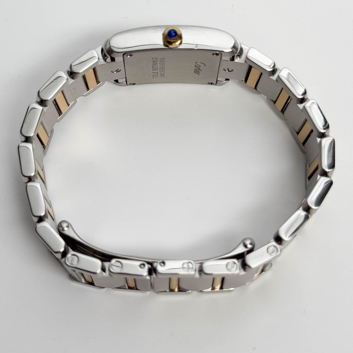 Cartier Tank 20mm White Dial Watch Ref# W51007Q4
