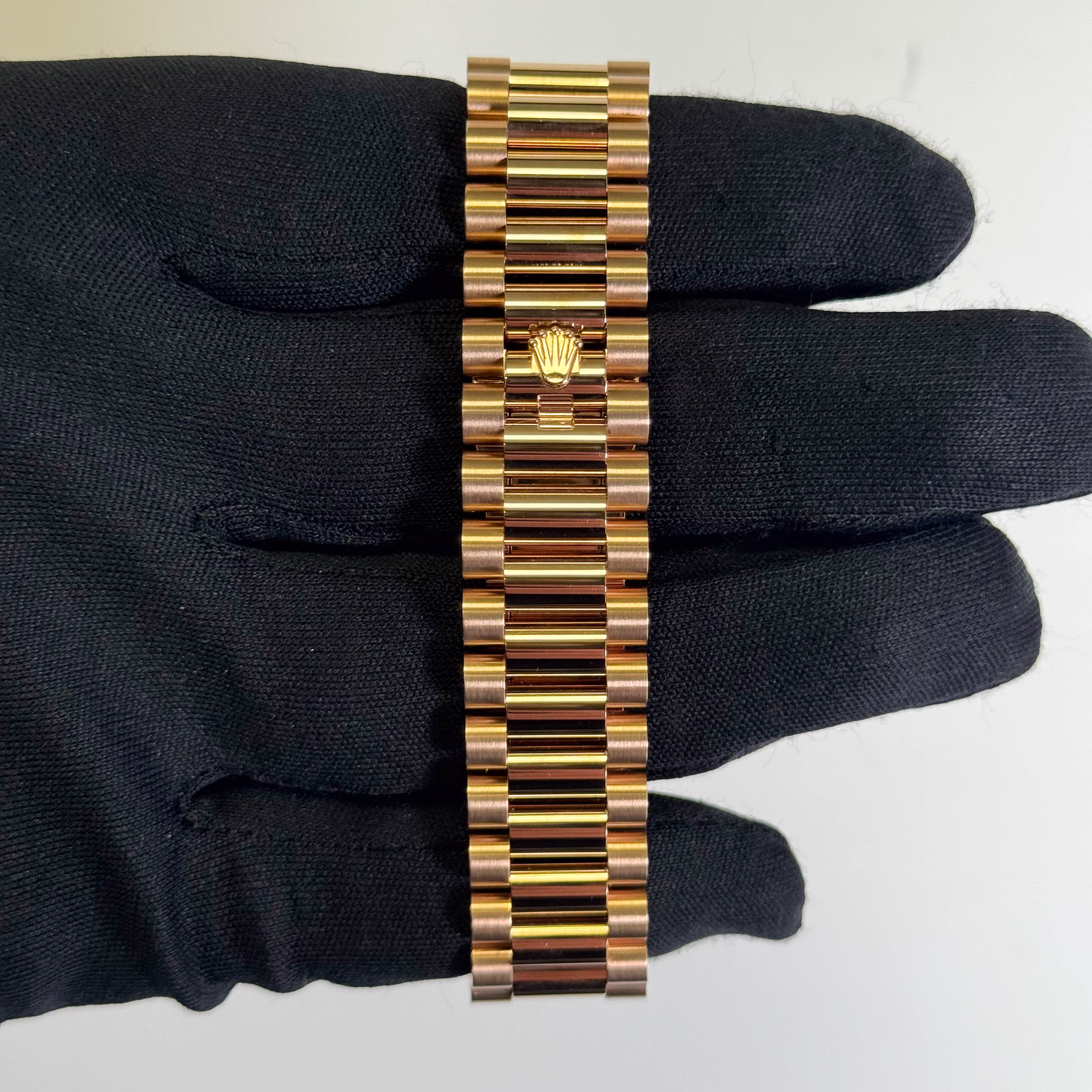 Rolex Day-Date 36mm Olive Dial Watch Ref# 128345RBR