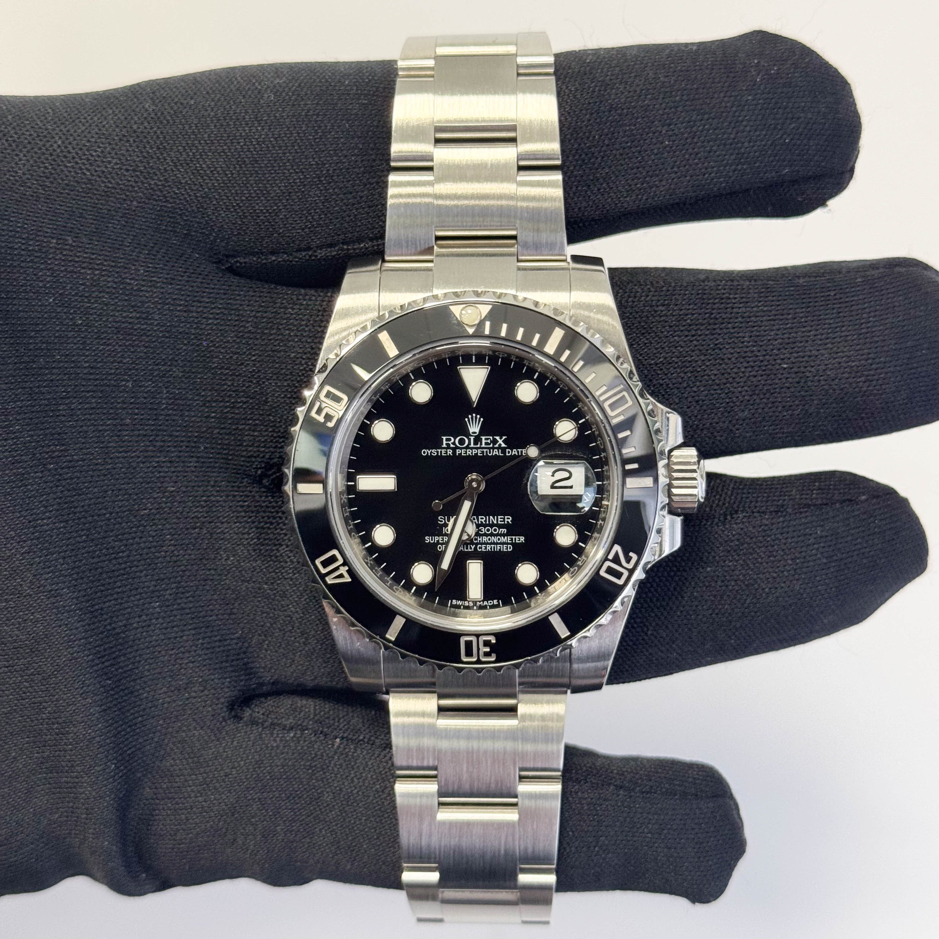 Rolex Submariner 40mm Black Dial Watch Ref# 116610LN - Happy Jewelers Fine Jewelry Lifetime Warranty