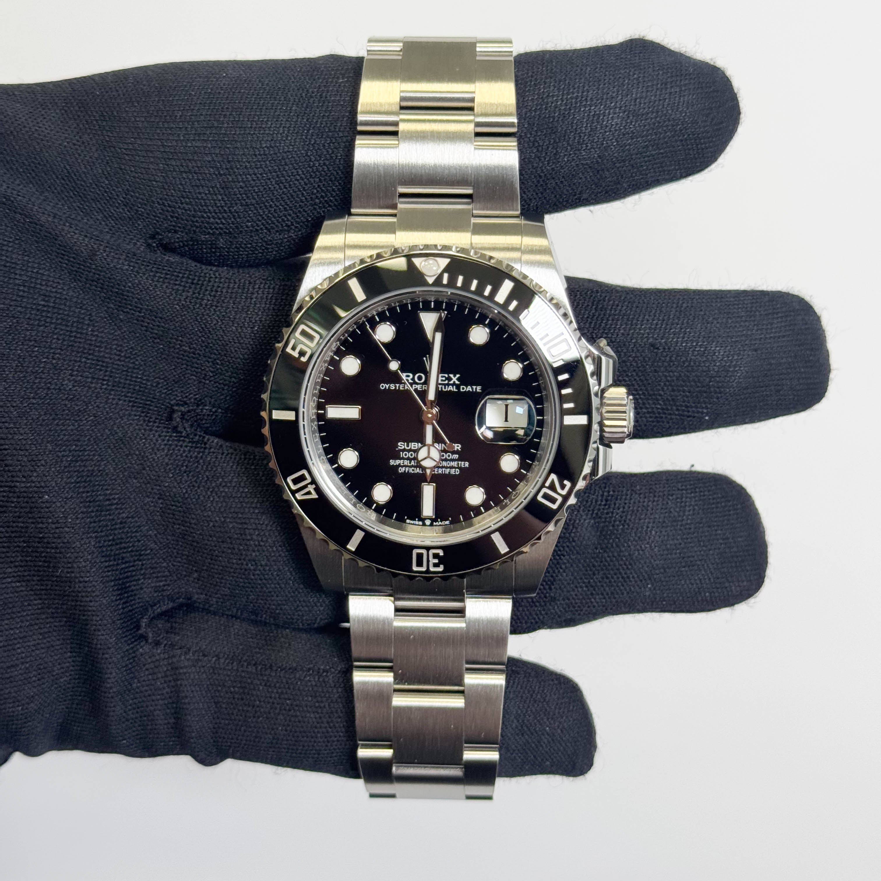 Rolex Submariner 41mm Black Dial Watch Ref# 126610LN - Happy Jewelers Fine Jewelry Lifetime Warranty