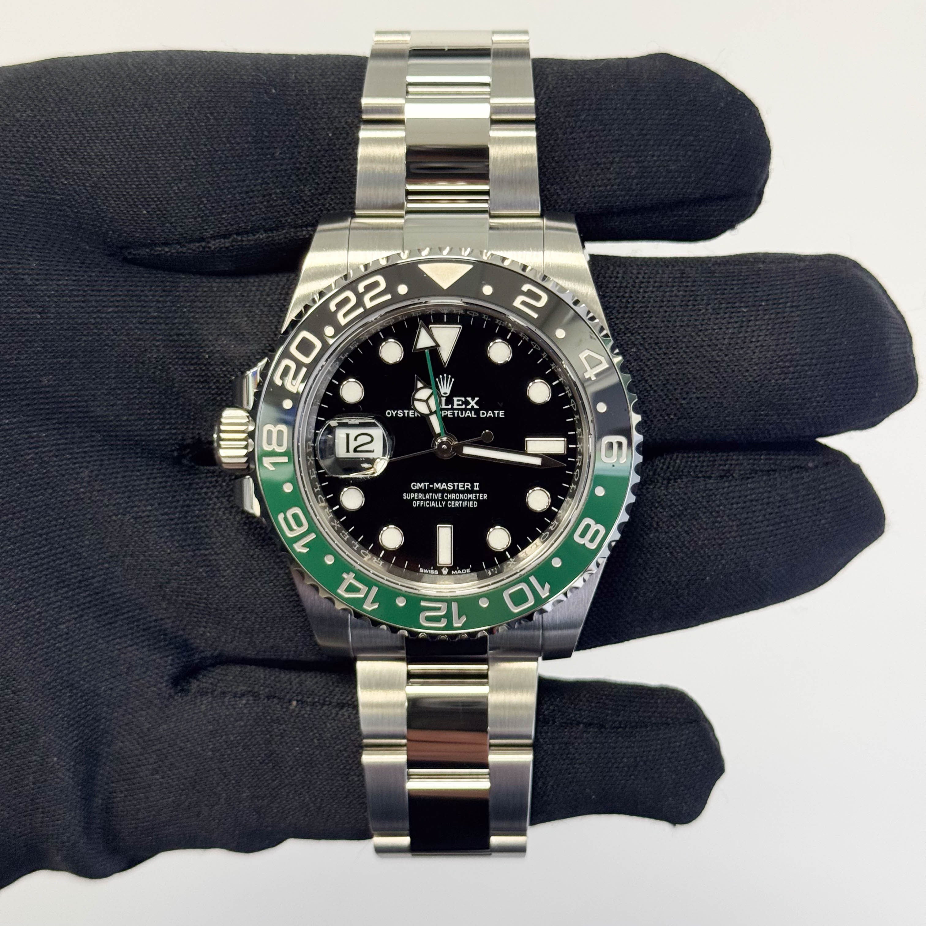 Rolex GMT-Master II 40mm Black Dial Watch Ref# 126720VTNR - Happy Jewelers Fine Jewelry Lifetime Warranty
