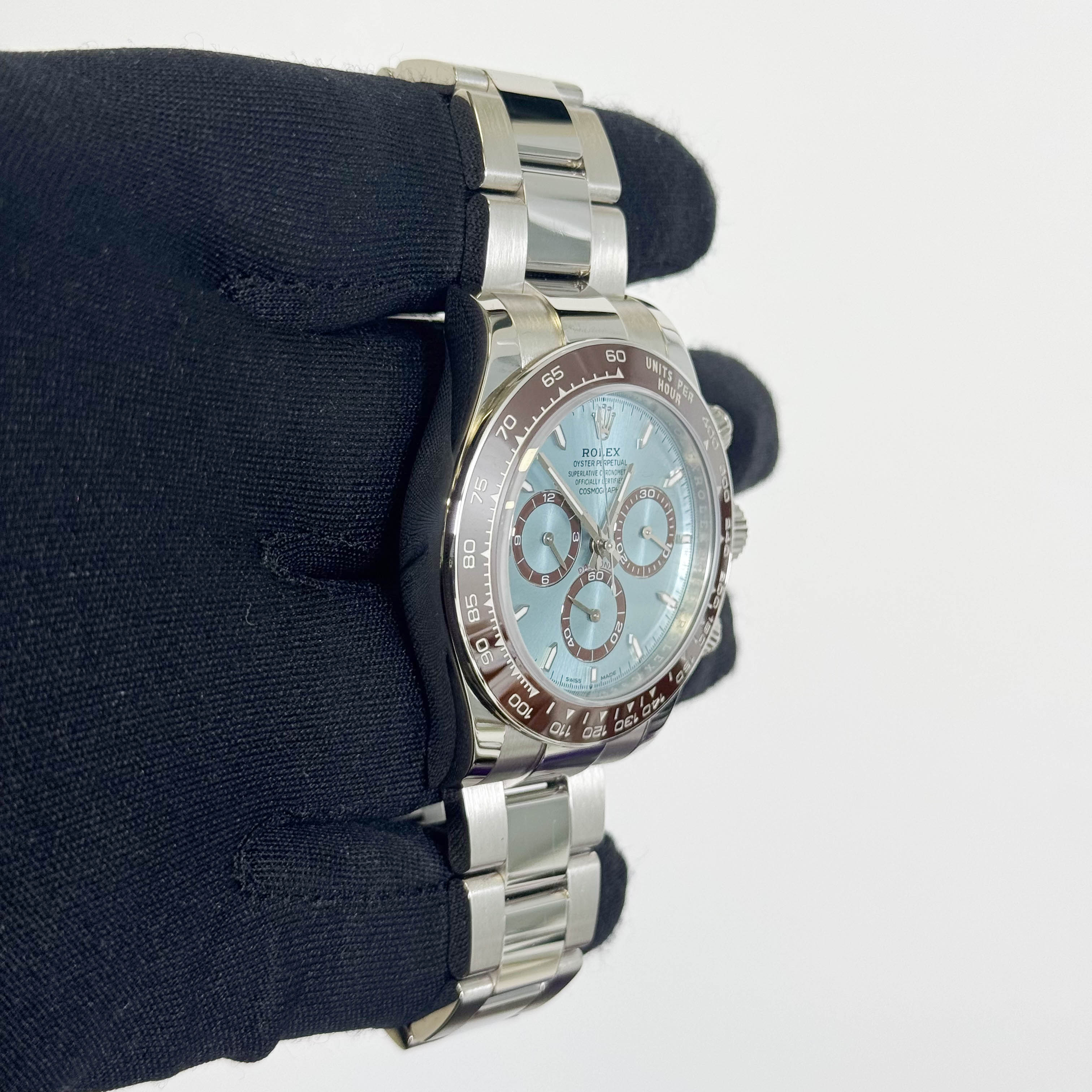 Rolex Daytona 40mm Ice Blue Dial Watch Ref# 126506 - Happy Jewelers Fine Jewelry Lifetime Warranty
