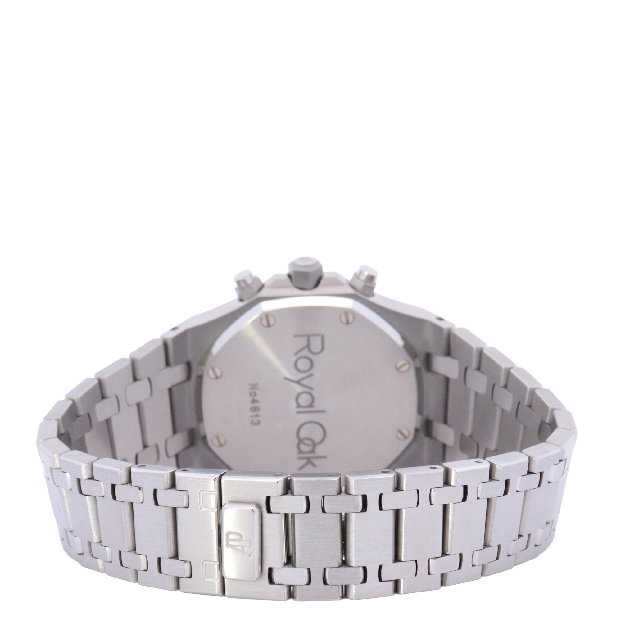 Audemars Piguet Royal Oak 39mm Stainless Steel White Chronograph Dial Watch Reference# 25860ST.OO.1110ST.05 - Happy Jewelers Fine Jewelry Lifetime Warranty