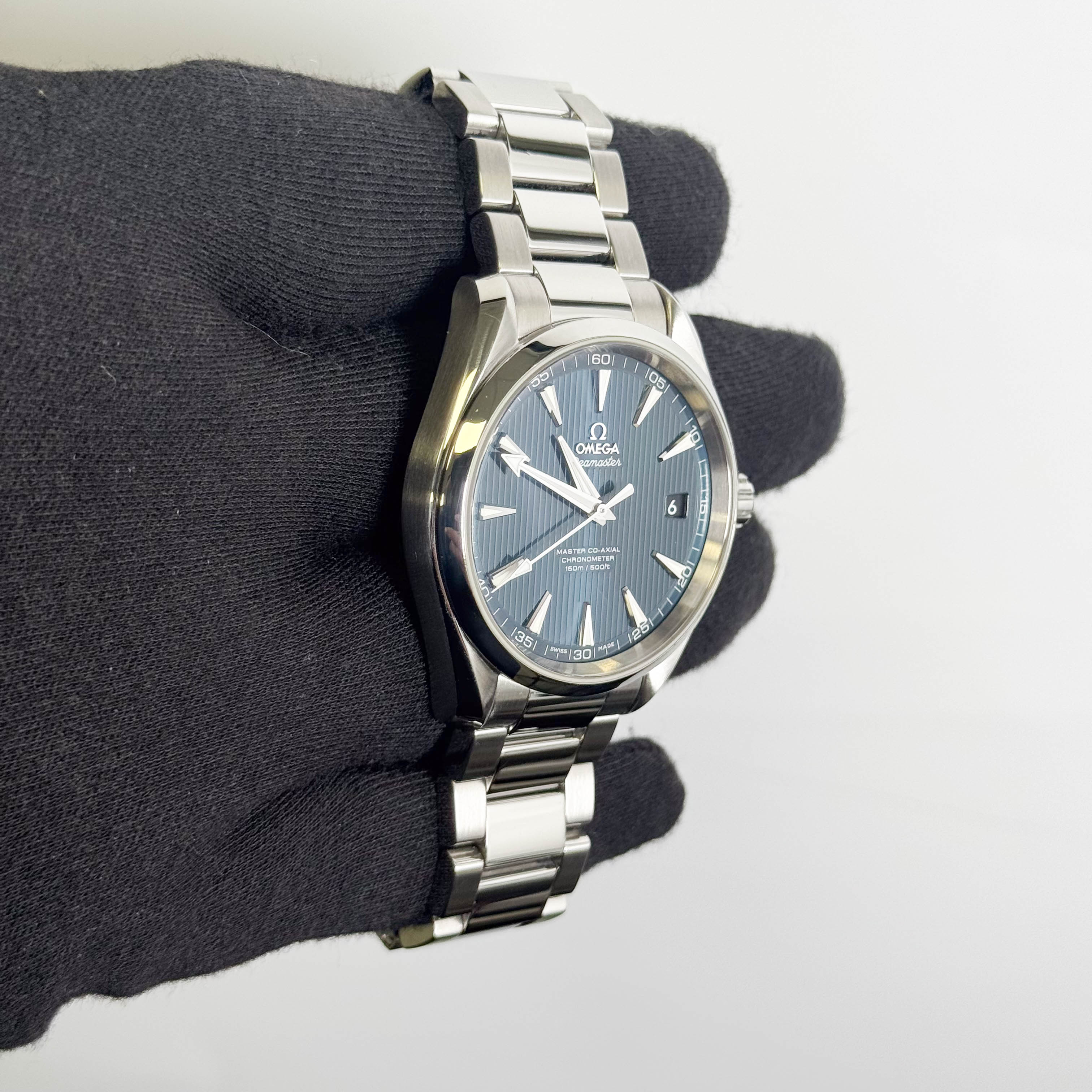 Omega De Ville 41m Blue Dial Watch Ref: 431.10.41.21.03.001